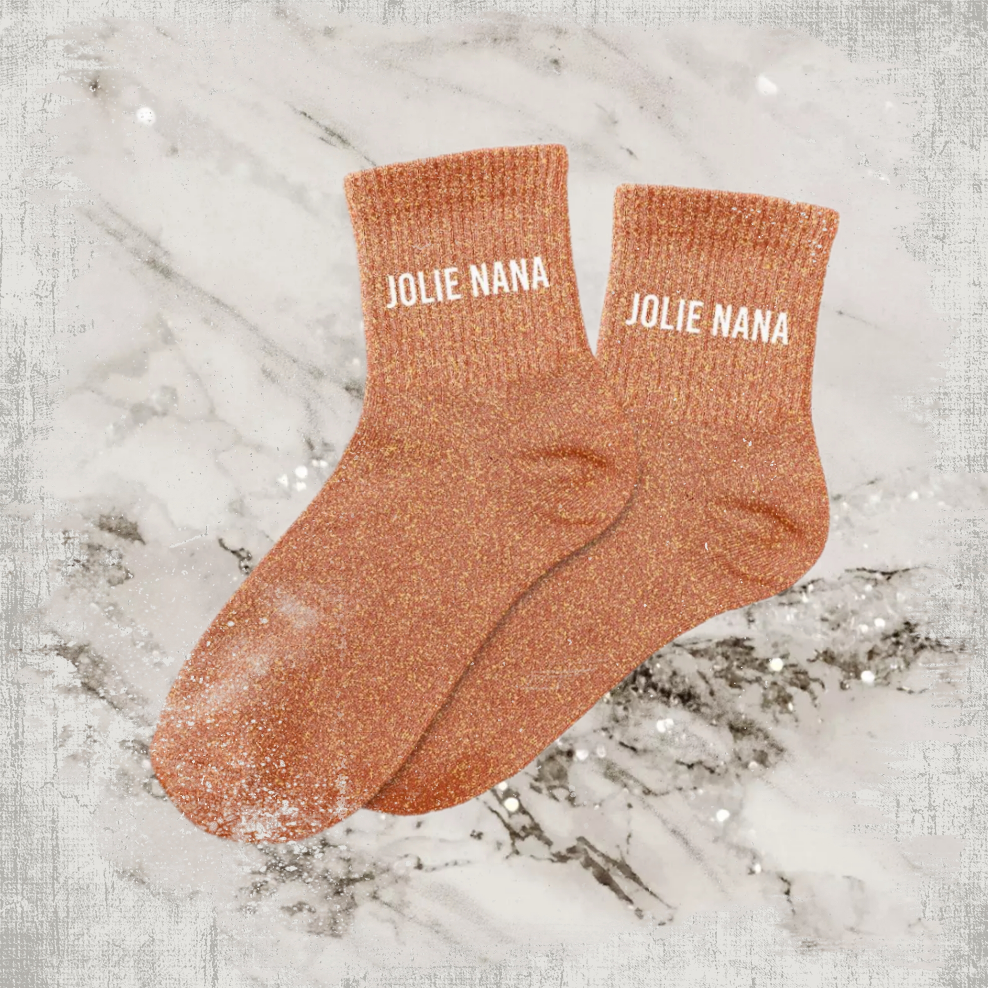 💋 Chaussettes à Paillettes "Jolie Nana"