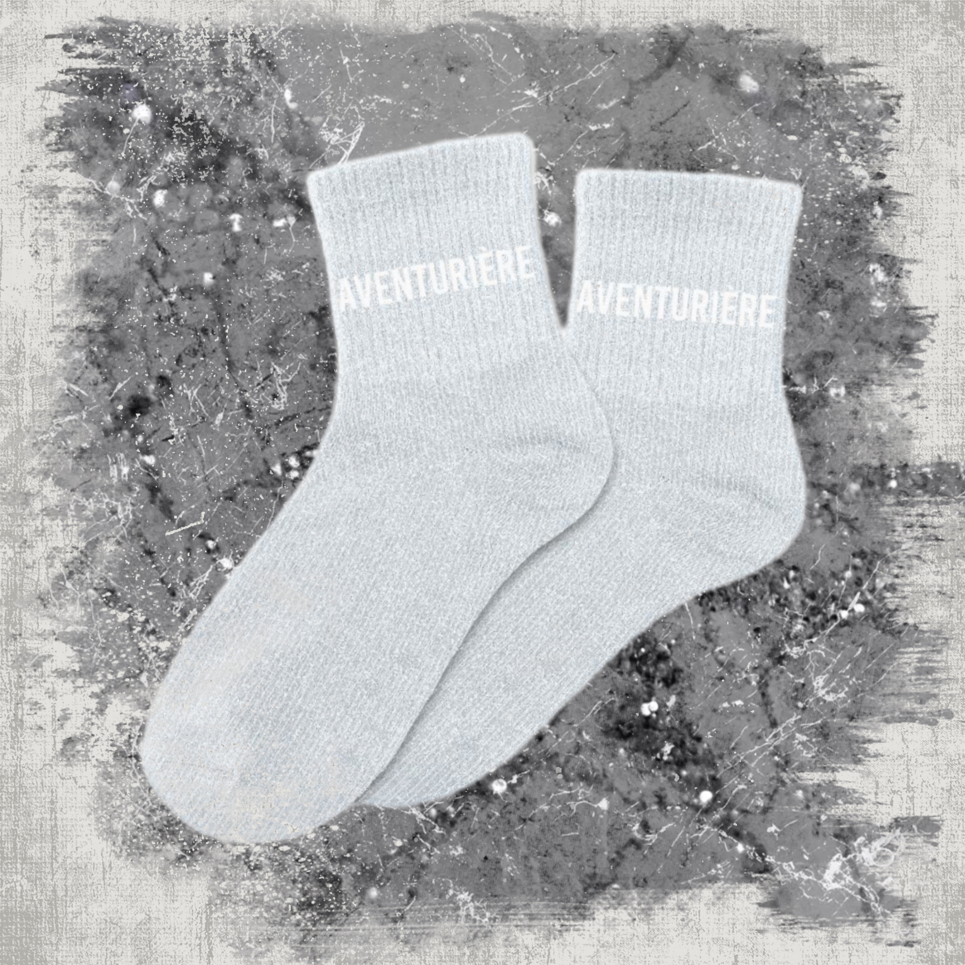 🌍 Chaussettes à Paillettes "Aventurière"