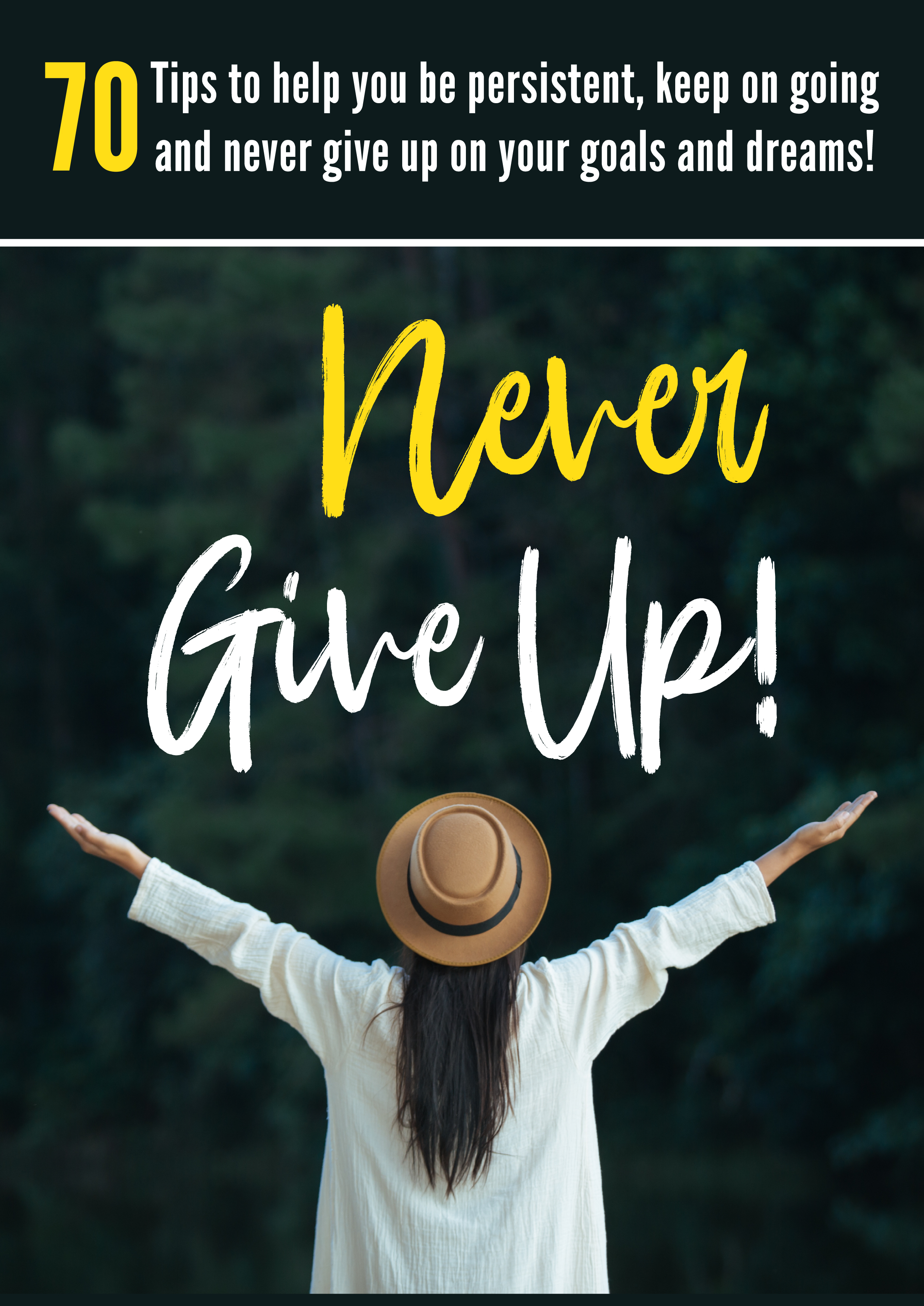 Never Give Up! - Inspirational Book