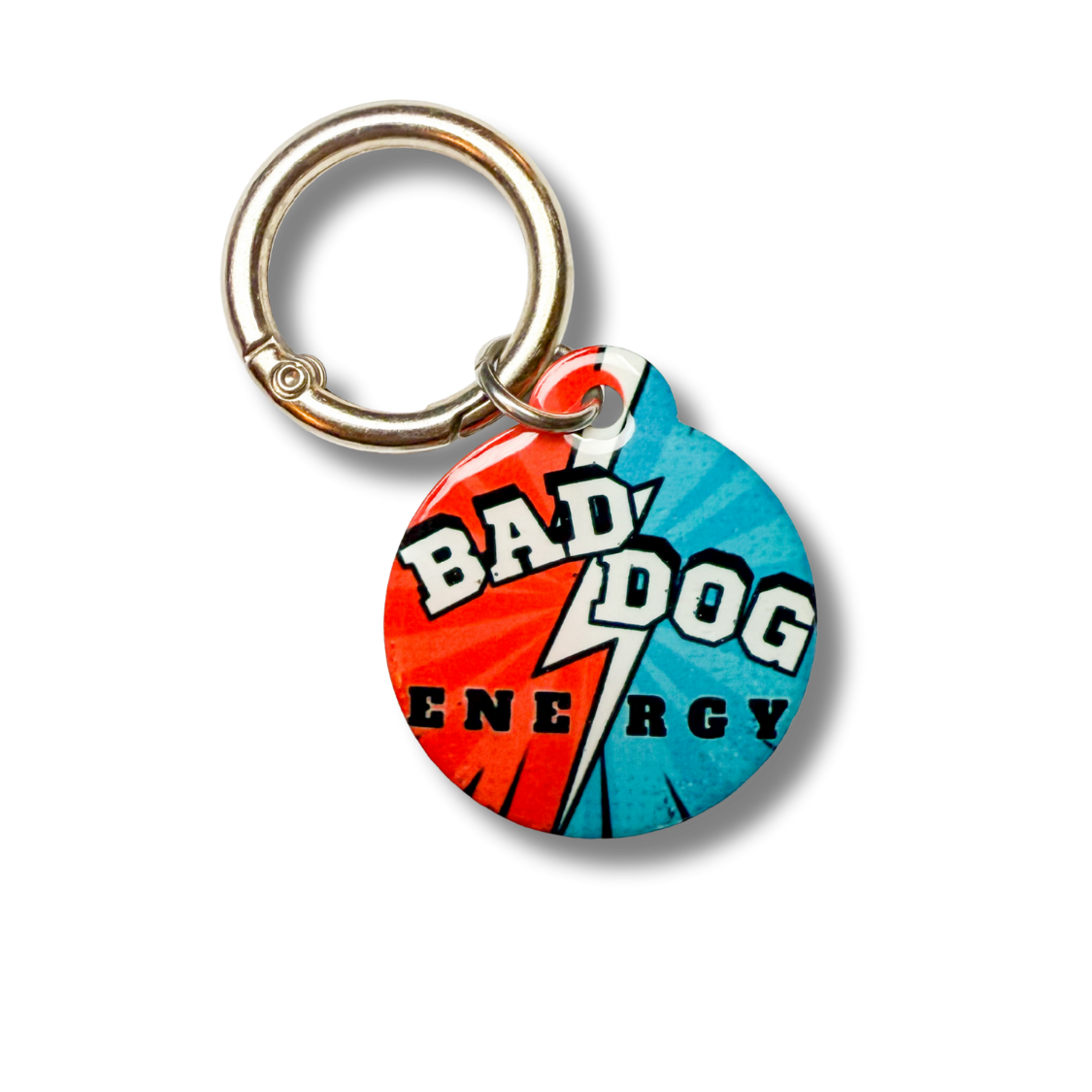 Bad Dog Energy Pet ID Tag