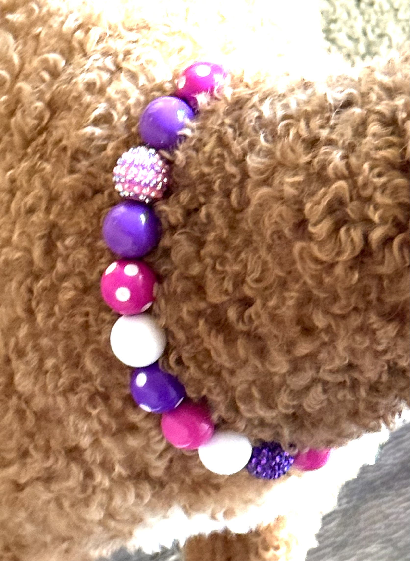 The Pop Star Bubblegum Bead Collar