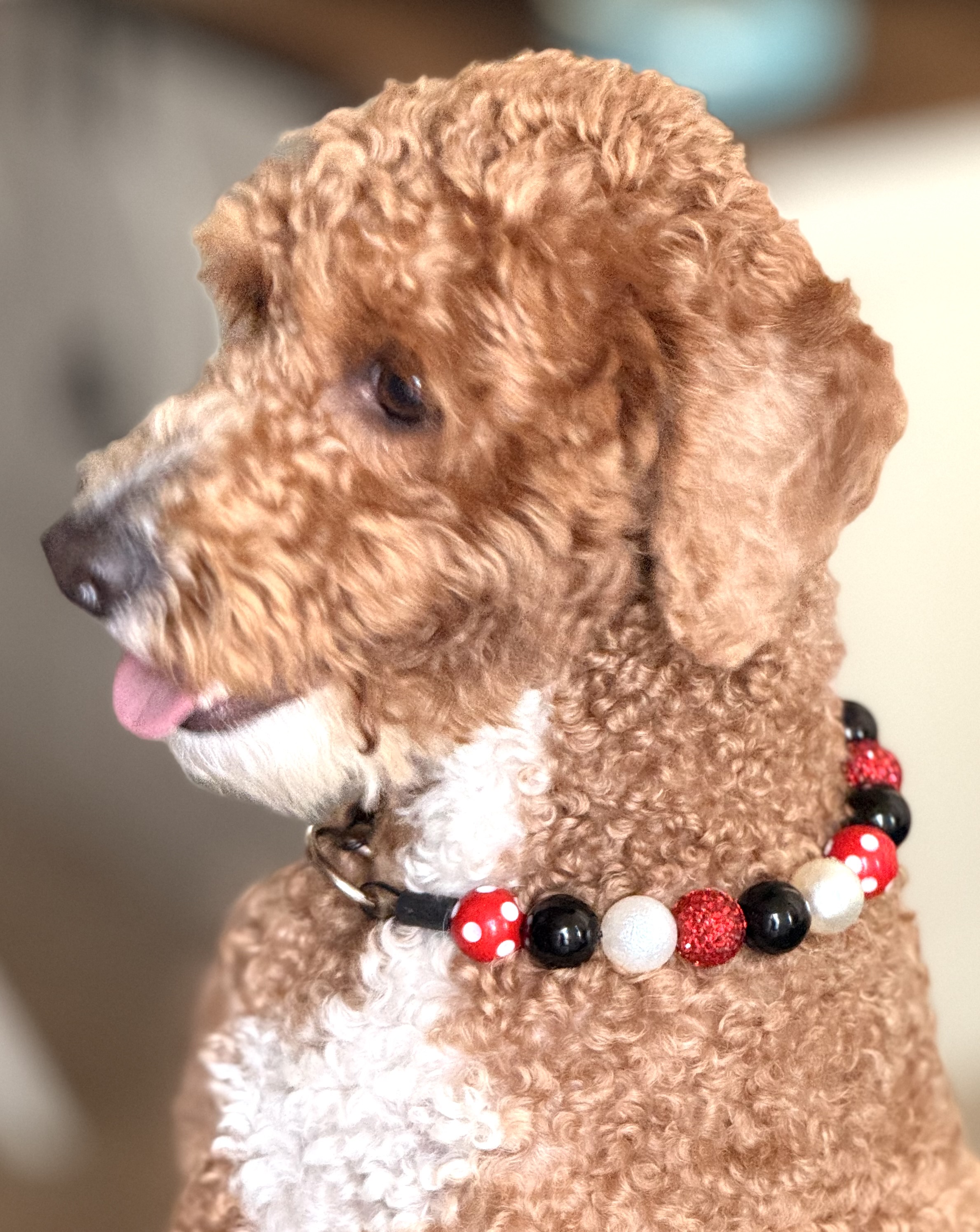 The Showstopper Bubblegum Bead Collar