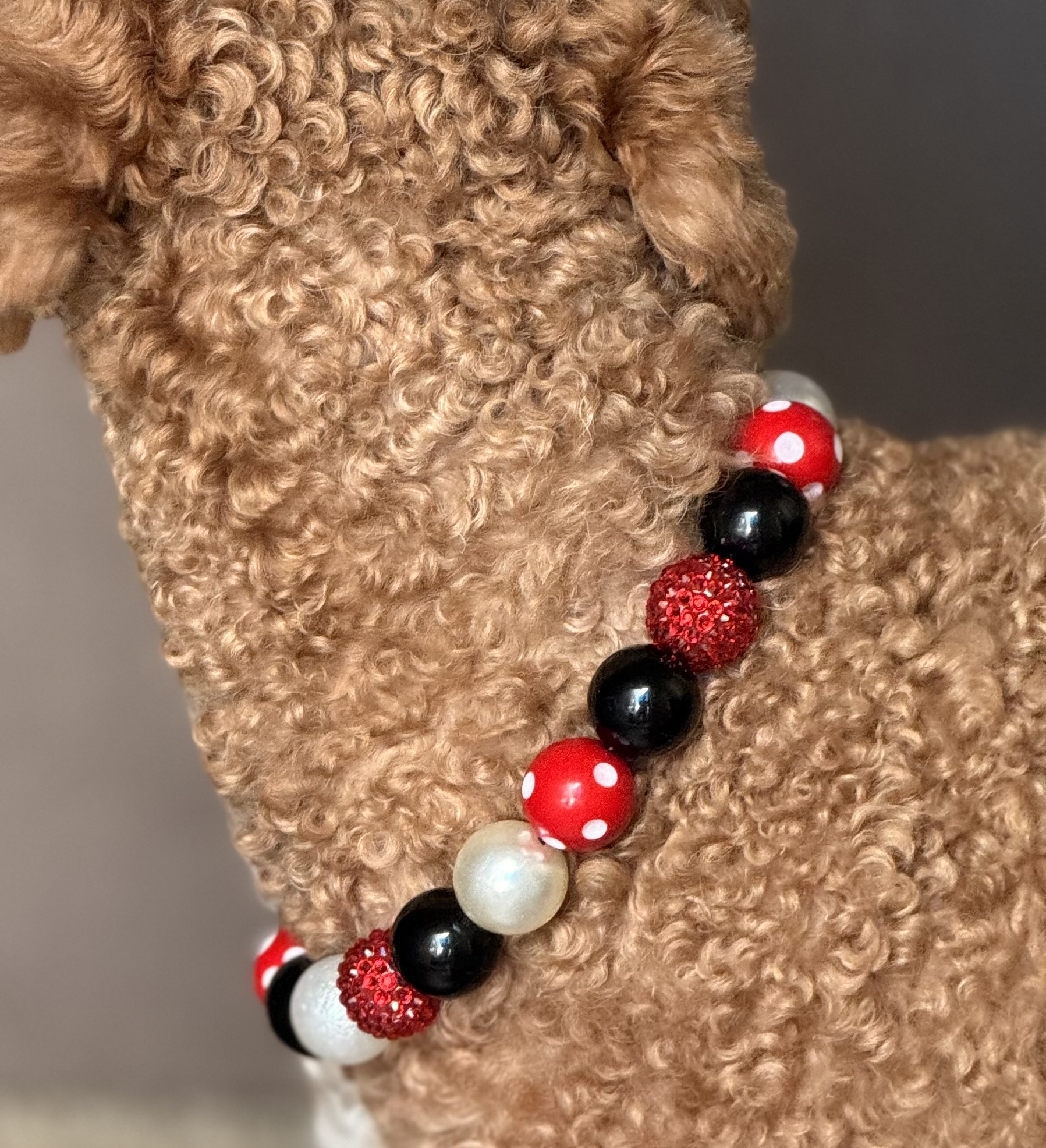 The Showstopper Bubblegum Bead Collar