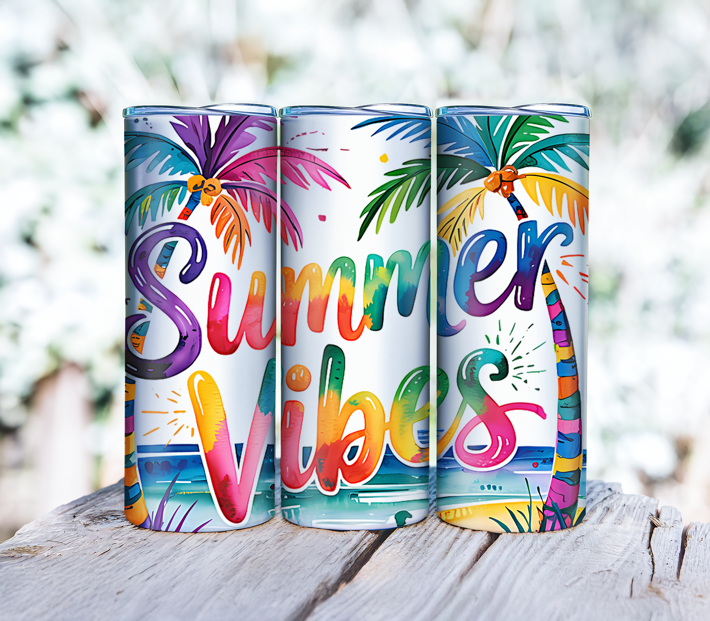 Summer Vibes Tumbler