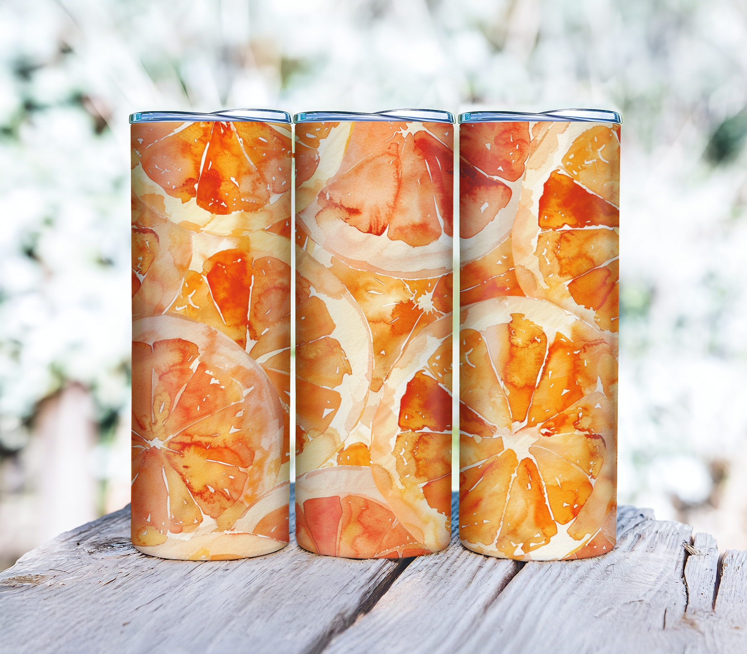 Citrus Slice Tumbler