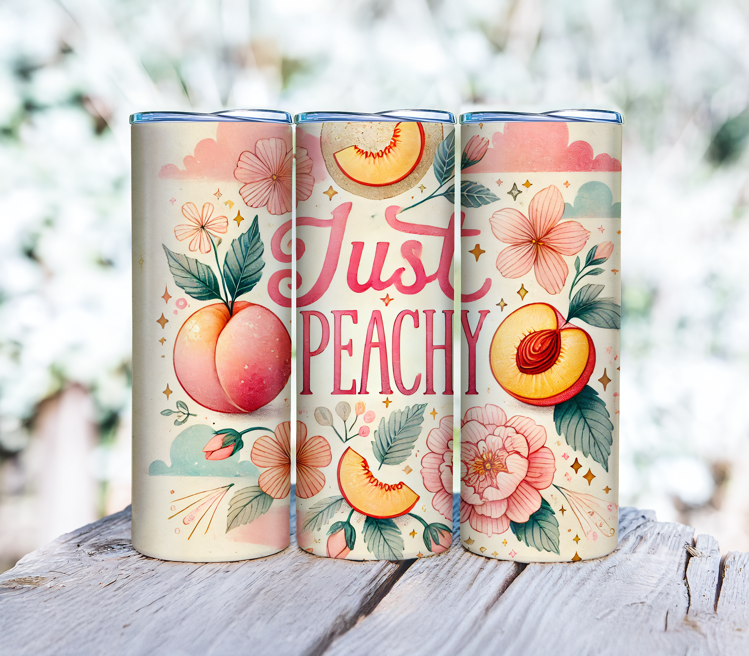 Just Peachy Tumbler
