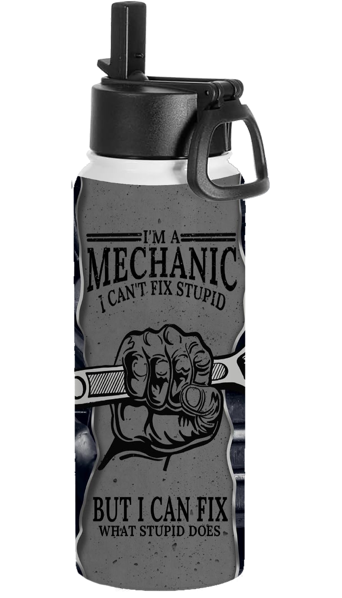 Mechanic Stainless Steel Water Bottle