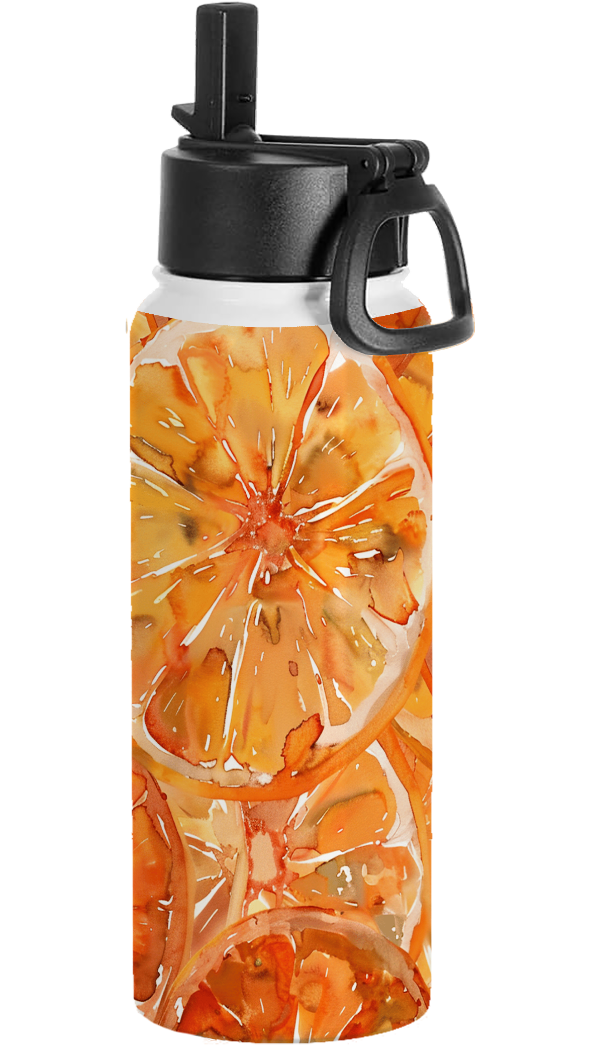 Citrus Art Water Bottle