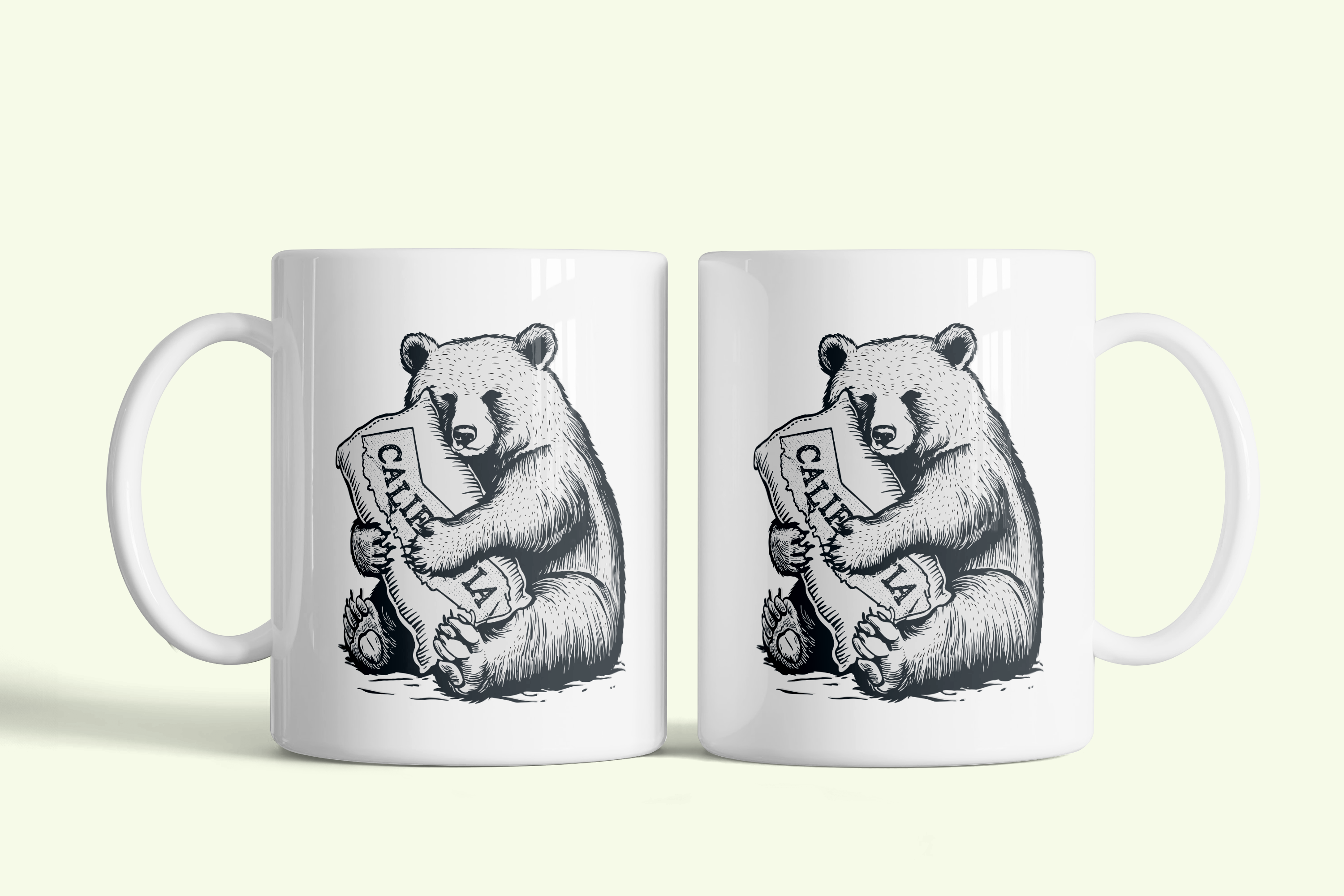 Bear Hug Ceramic Mug