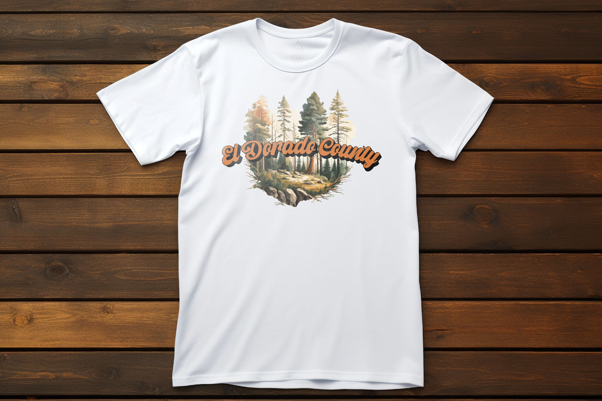El Dorado County Scene Graphic T-Shirt