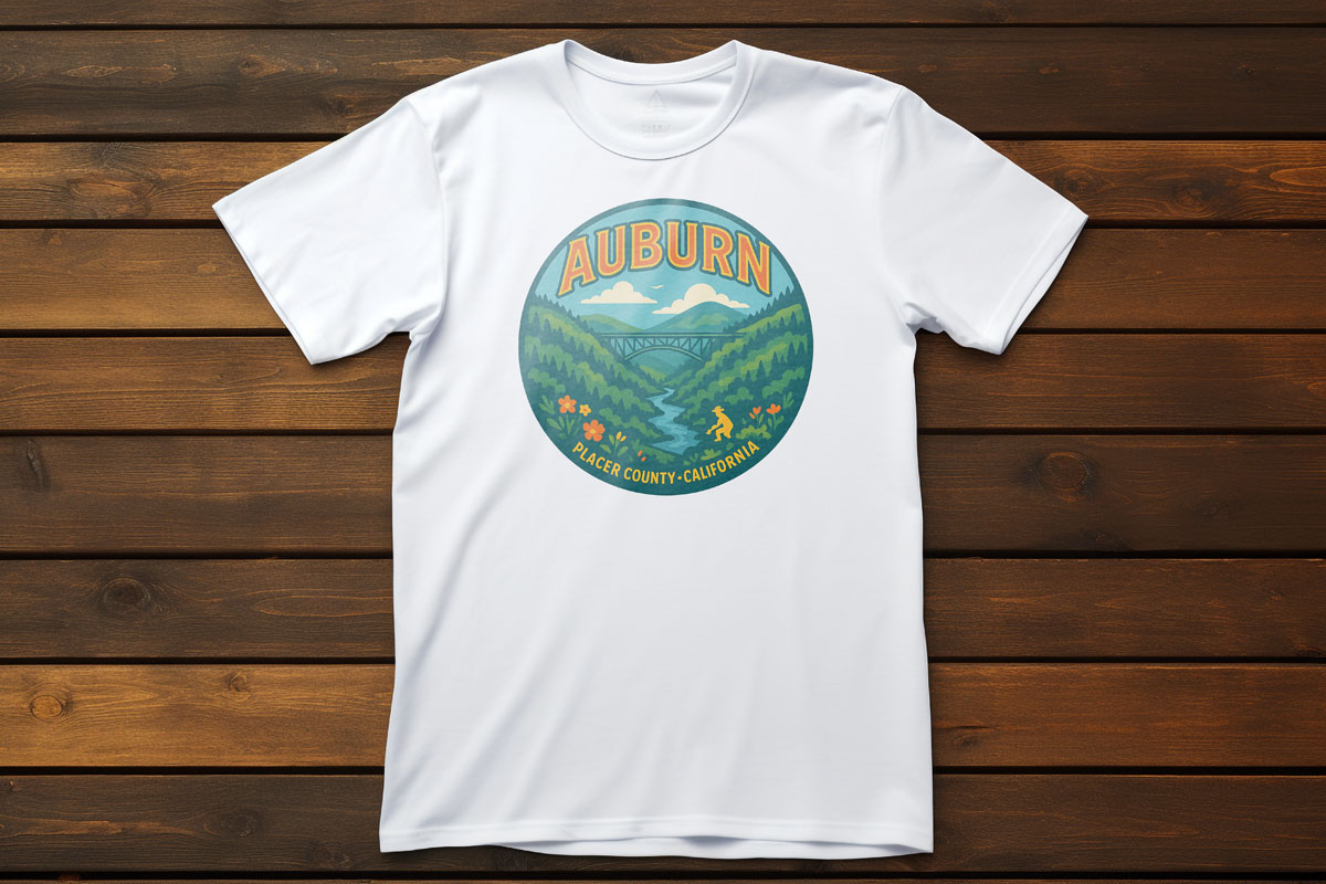 Auburn California Scenic T-Shirt