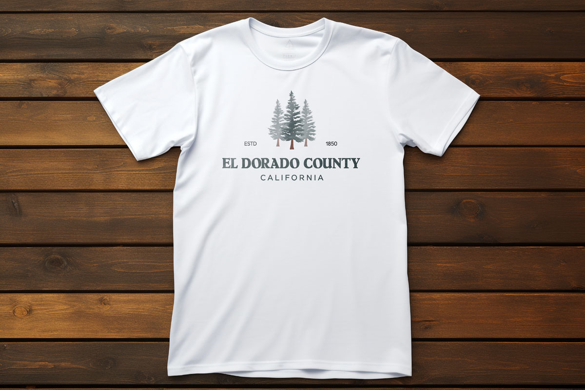 El Dorado County California T-shirt