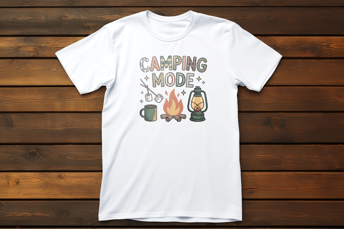 Camping Mode T-Shirt