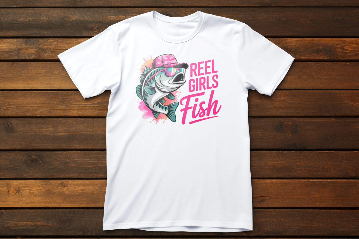Reel Girls Fish T-Shirt