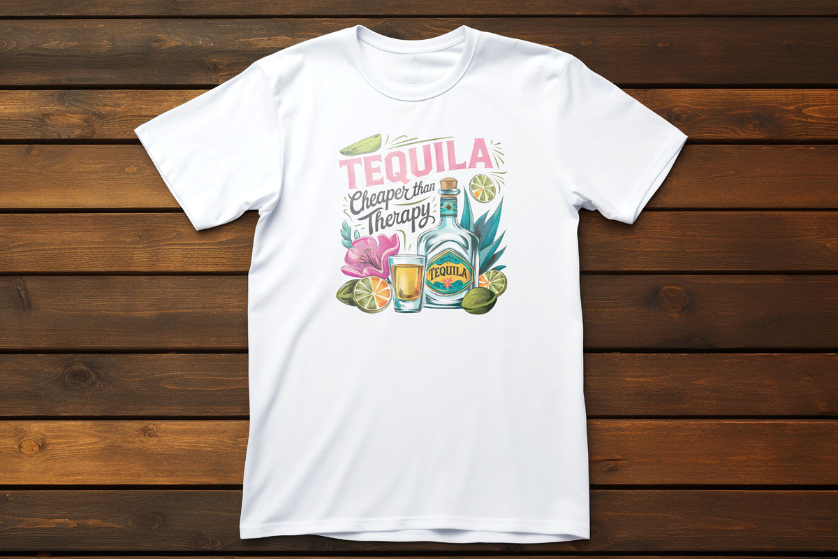 Tequila Cheaper Than Therapy T-Shirt