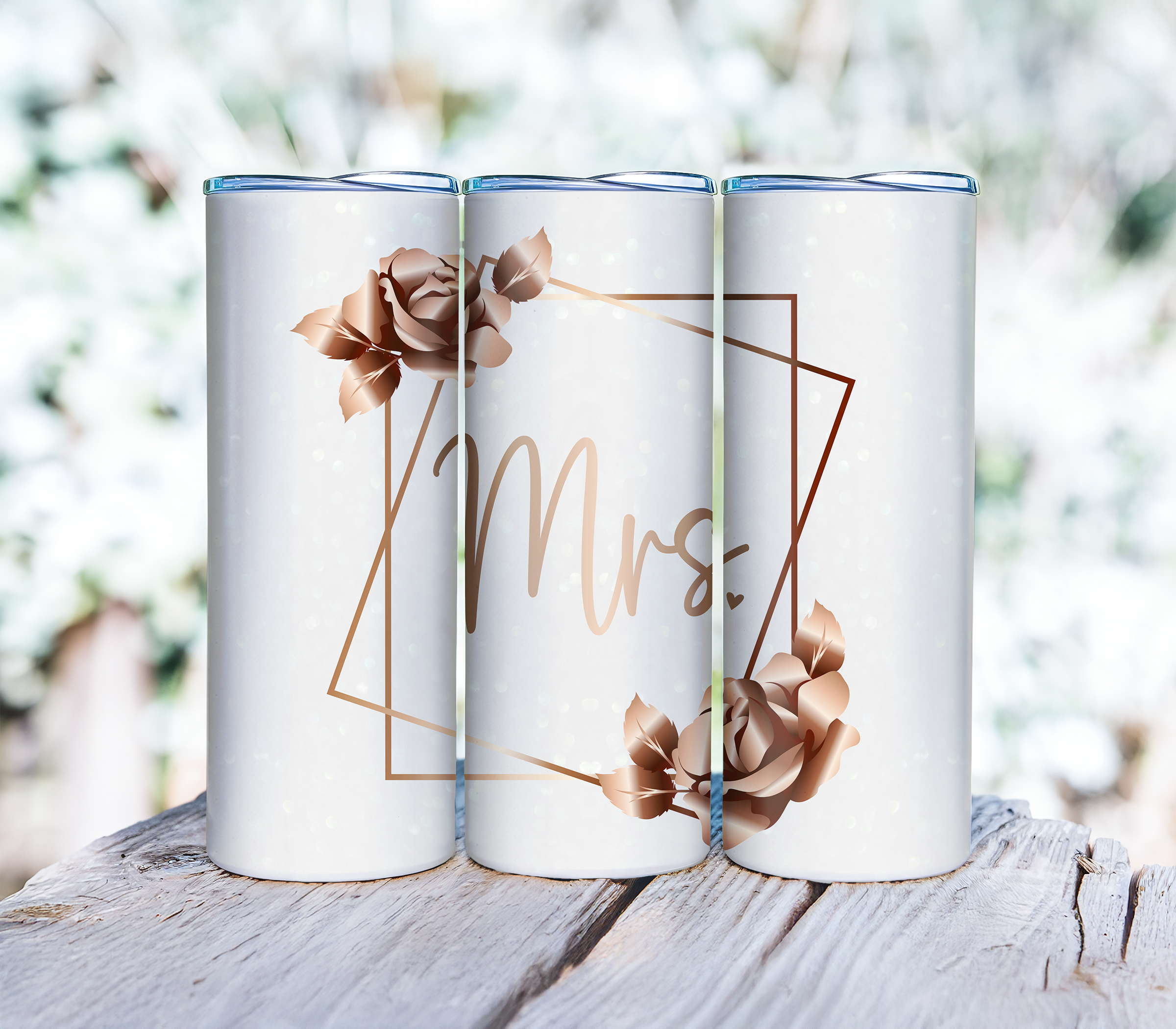 Personalized 'Mrs.' Tumbler