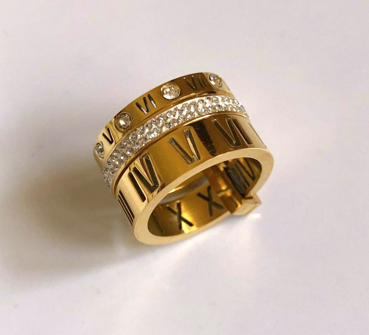 Stainless Steel Premium Quality Roman Ring