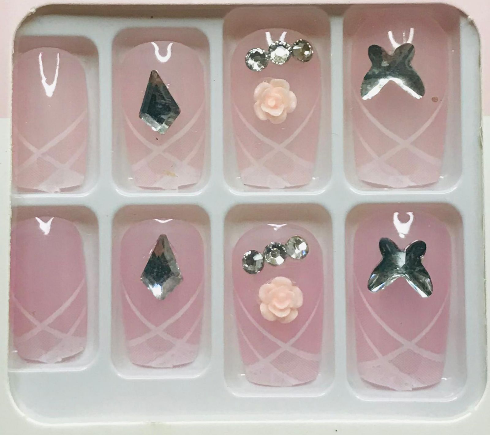 Embellished Press-On Nails