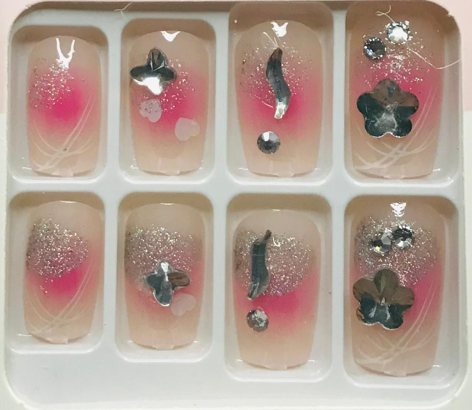 Embellished Press-On Nails