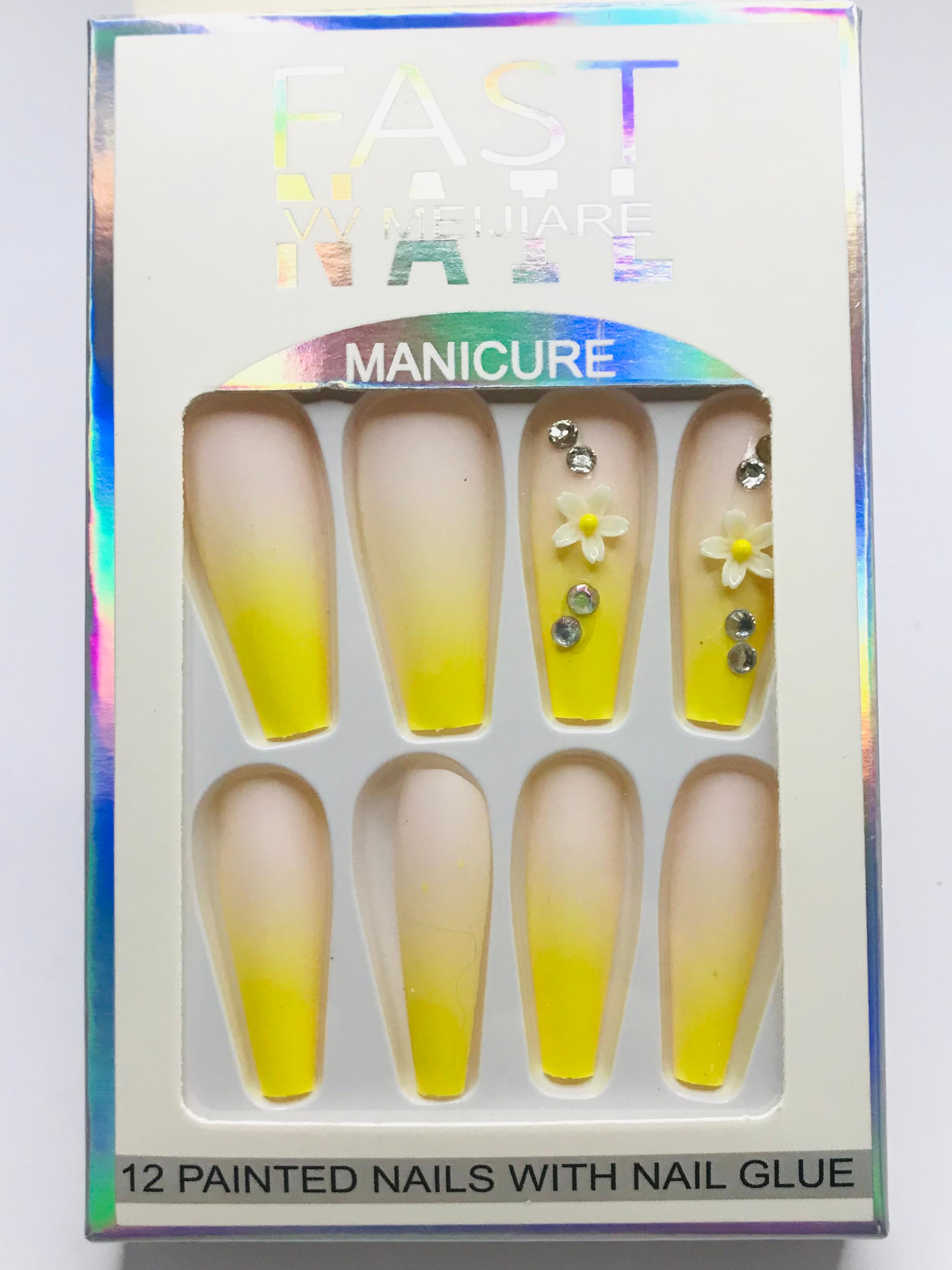 Ombre Artificial Nail Set