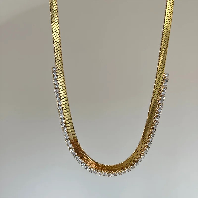 Stainless Steel Premium Quality Stone Chain