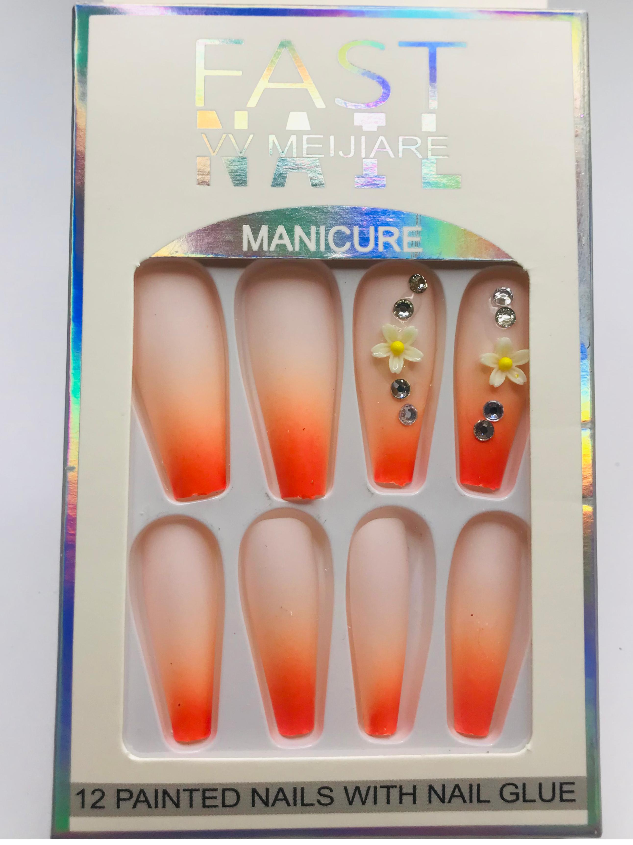 Ombre Artificial Nail Set