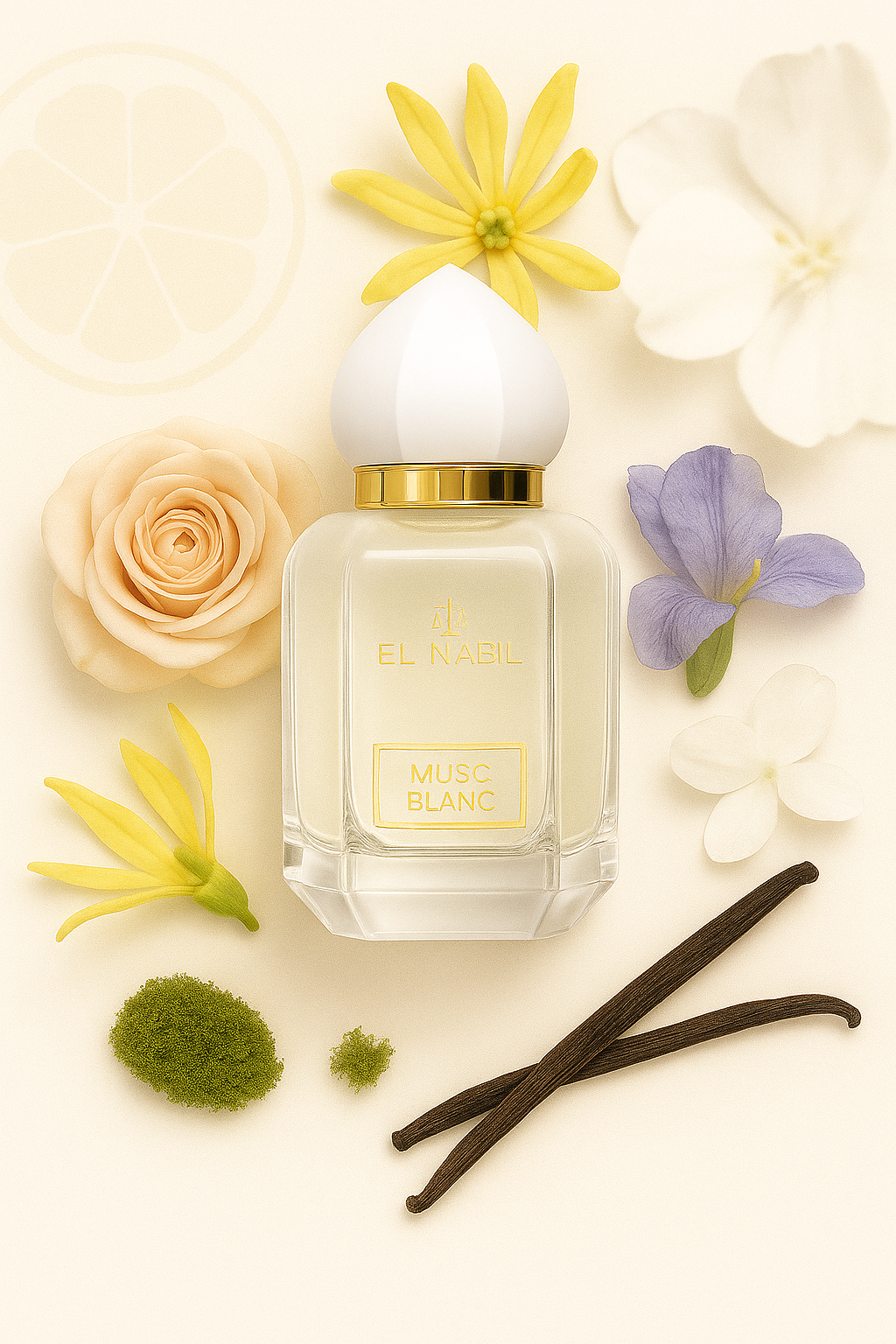 Musc Blanc El Nabil – Eau de Parfum Mixte 65 ml