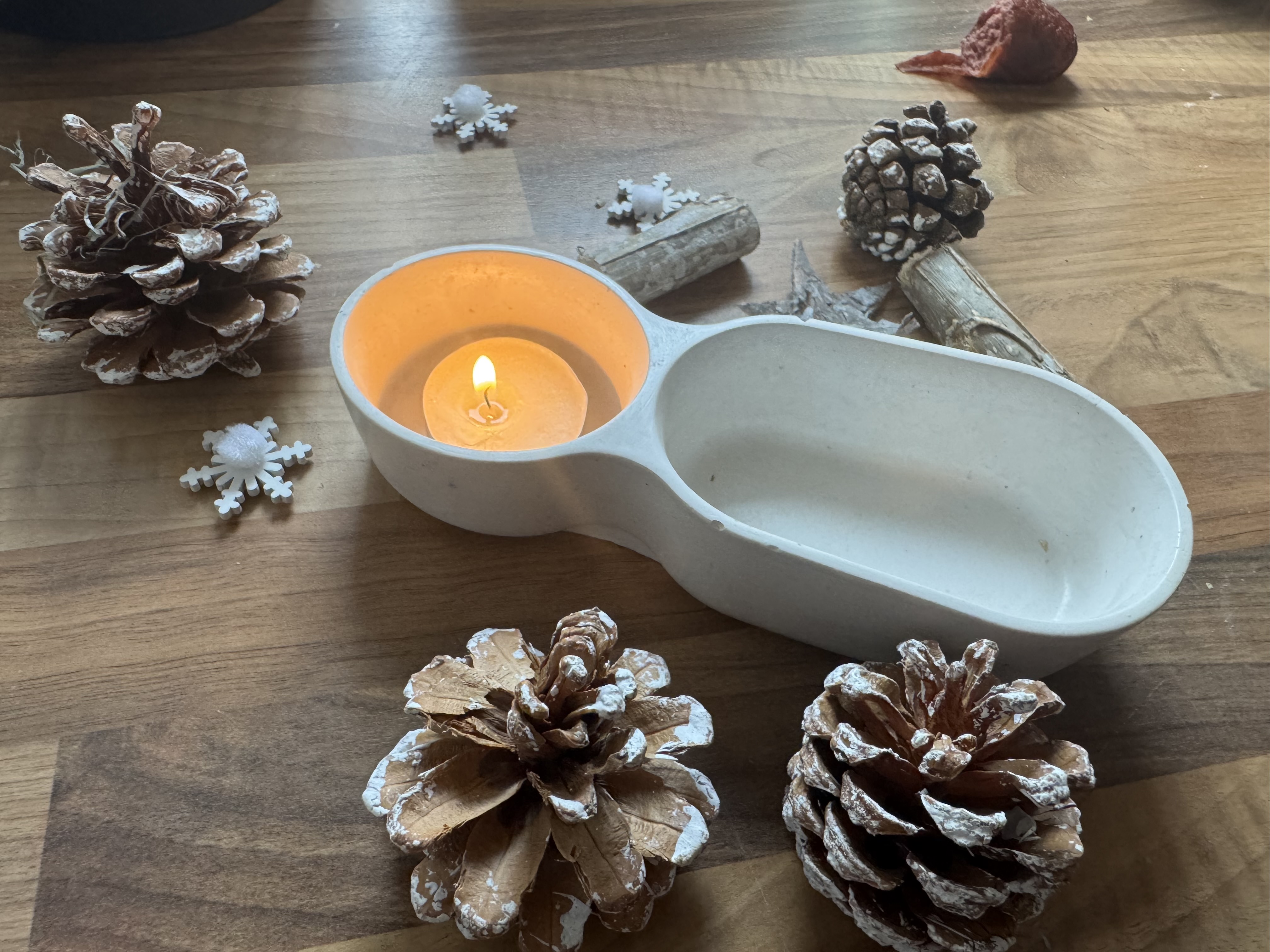 Double Compartment Container 