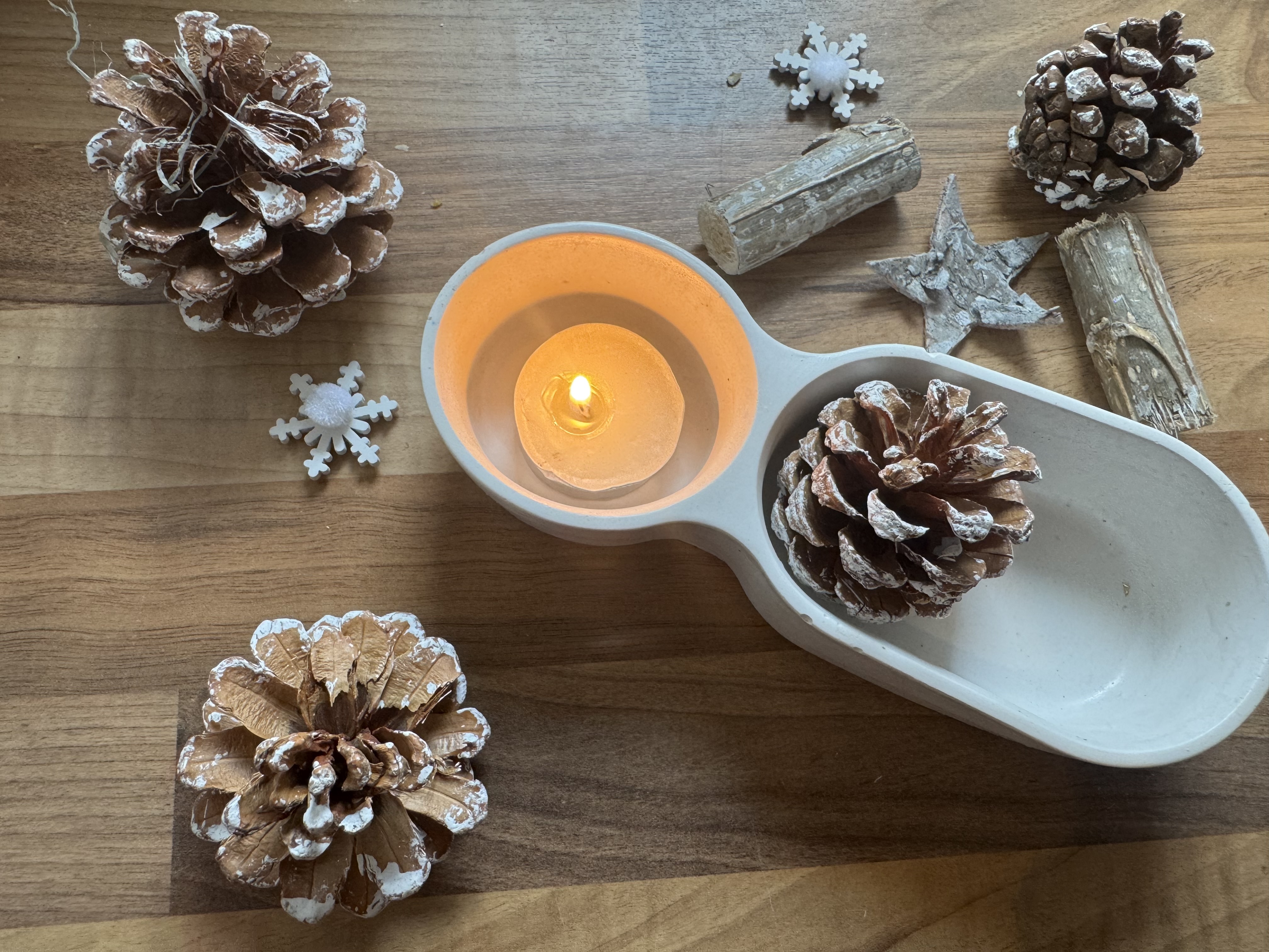 Double Compartment Container 