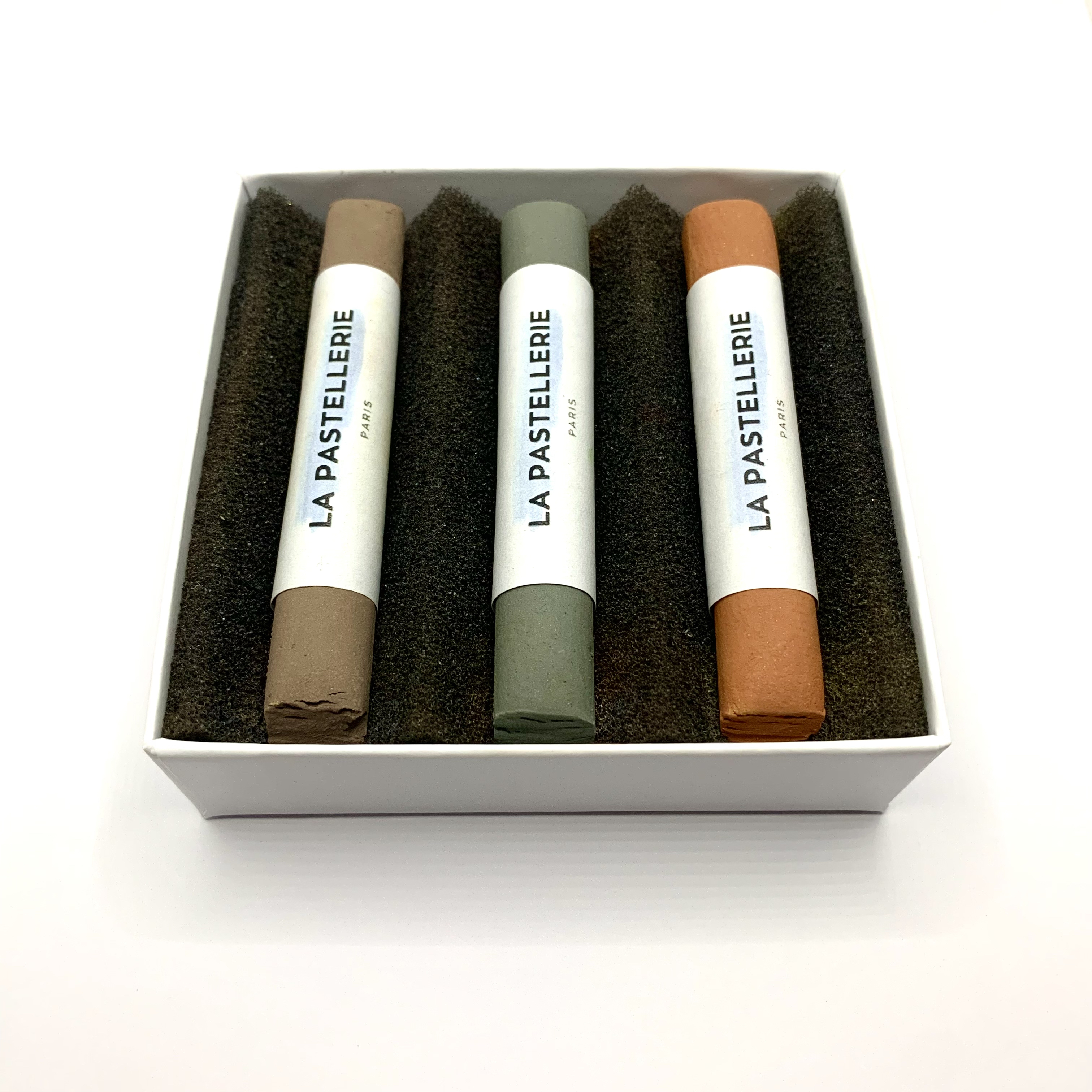 Coffret de 3 pastels "Lueur des bois"