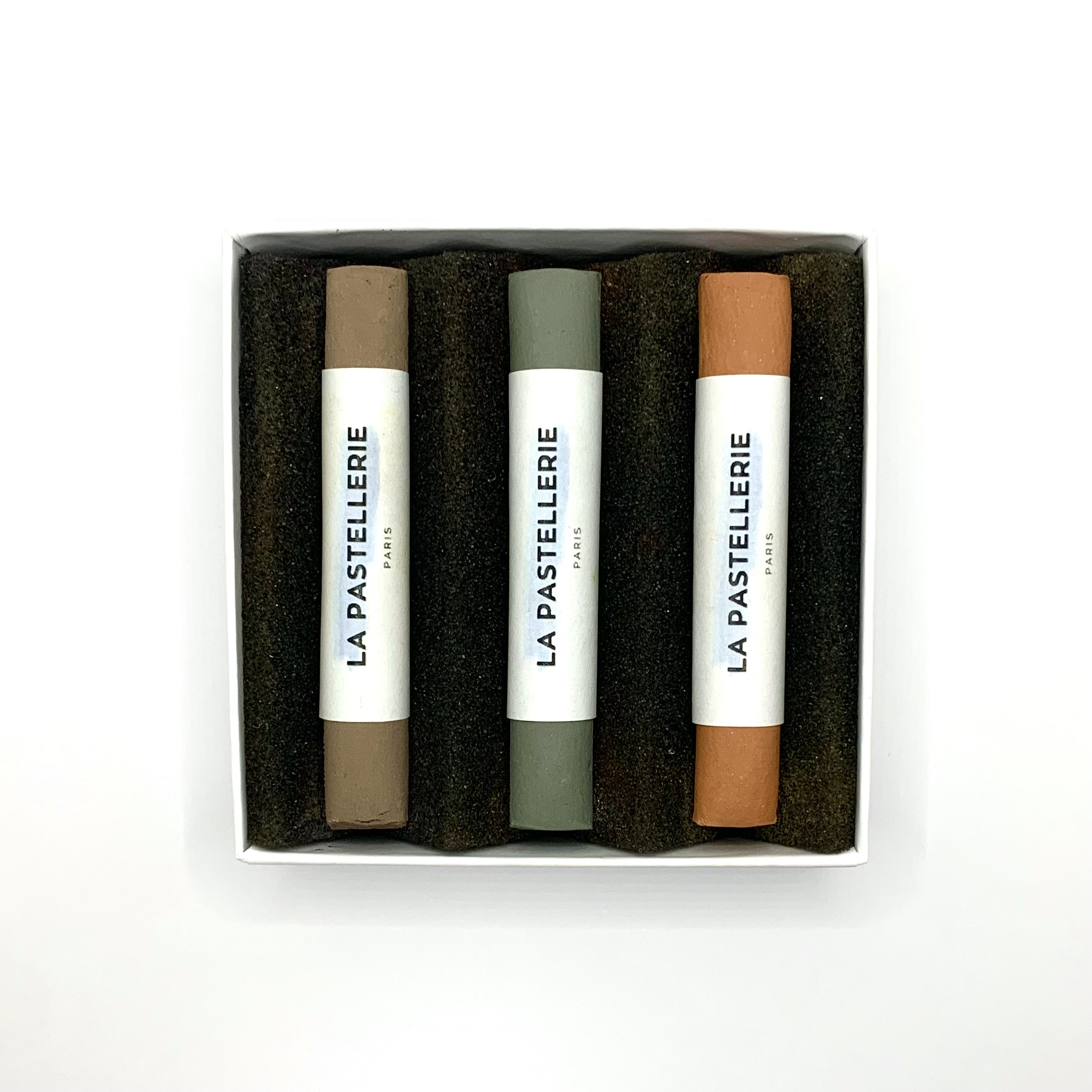 Coffret de 3 pastels "Lueur des bois"