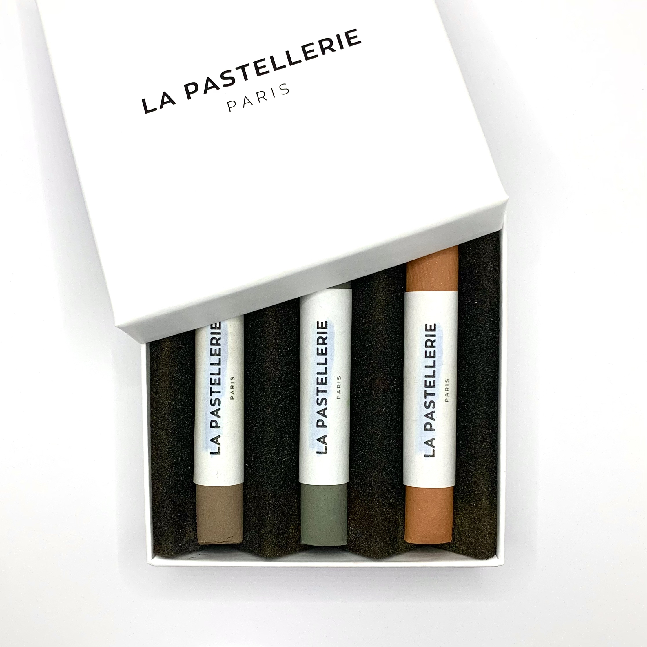 Coffret de 3 pastels "Lueur des bois"
