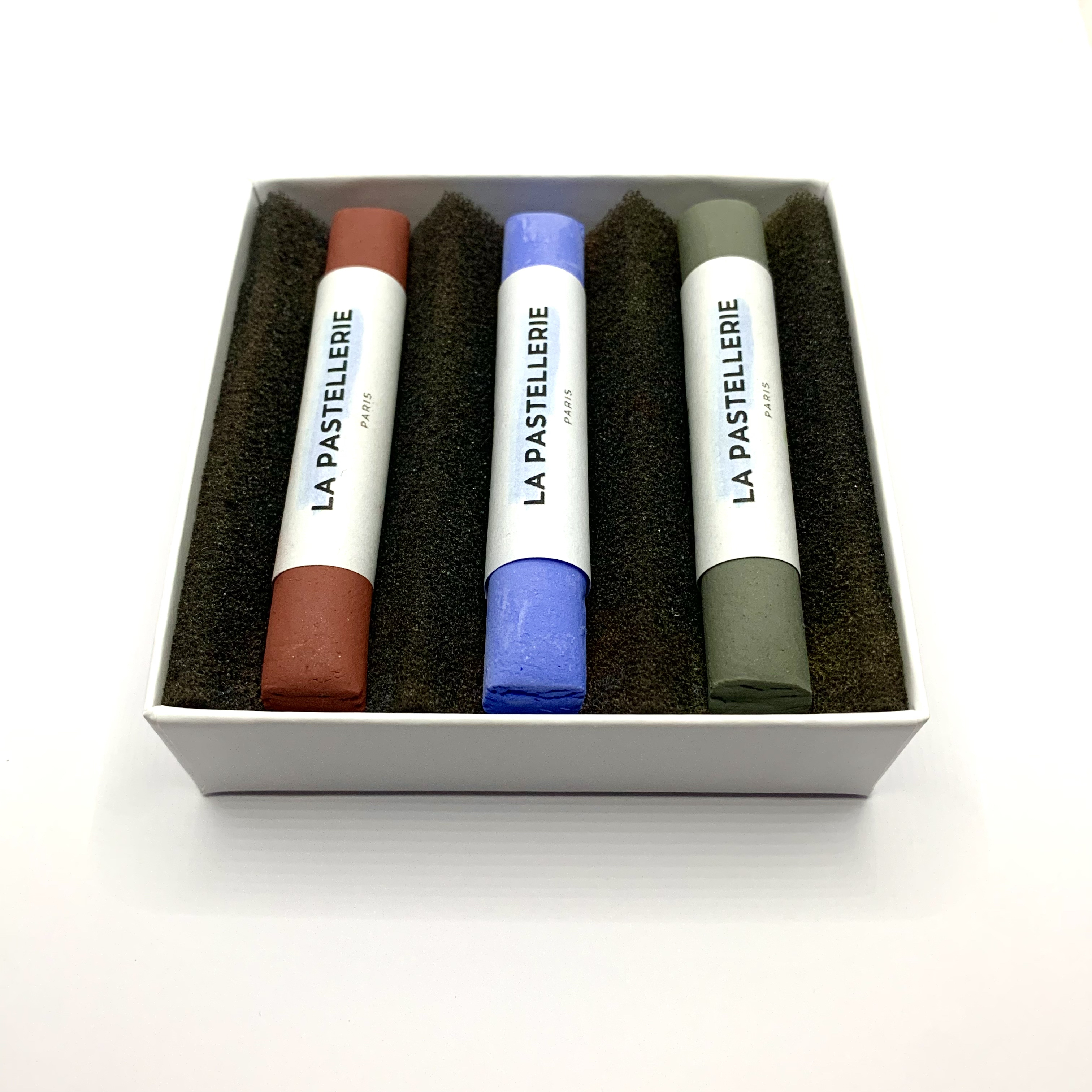 Coffret de 3 pastels "Jardin secret"