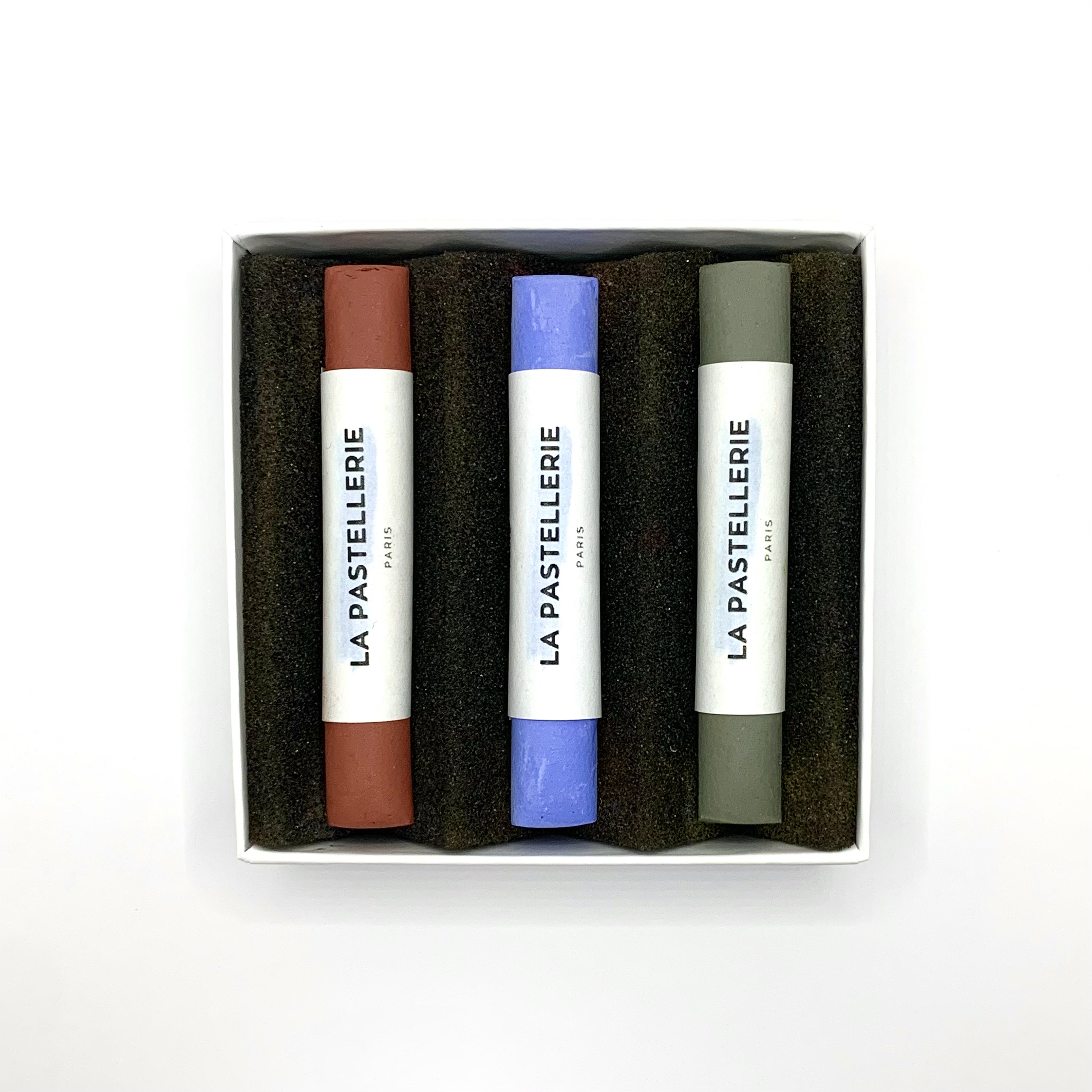 Coffret de 3 pastels "Jardin secret"