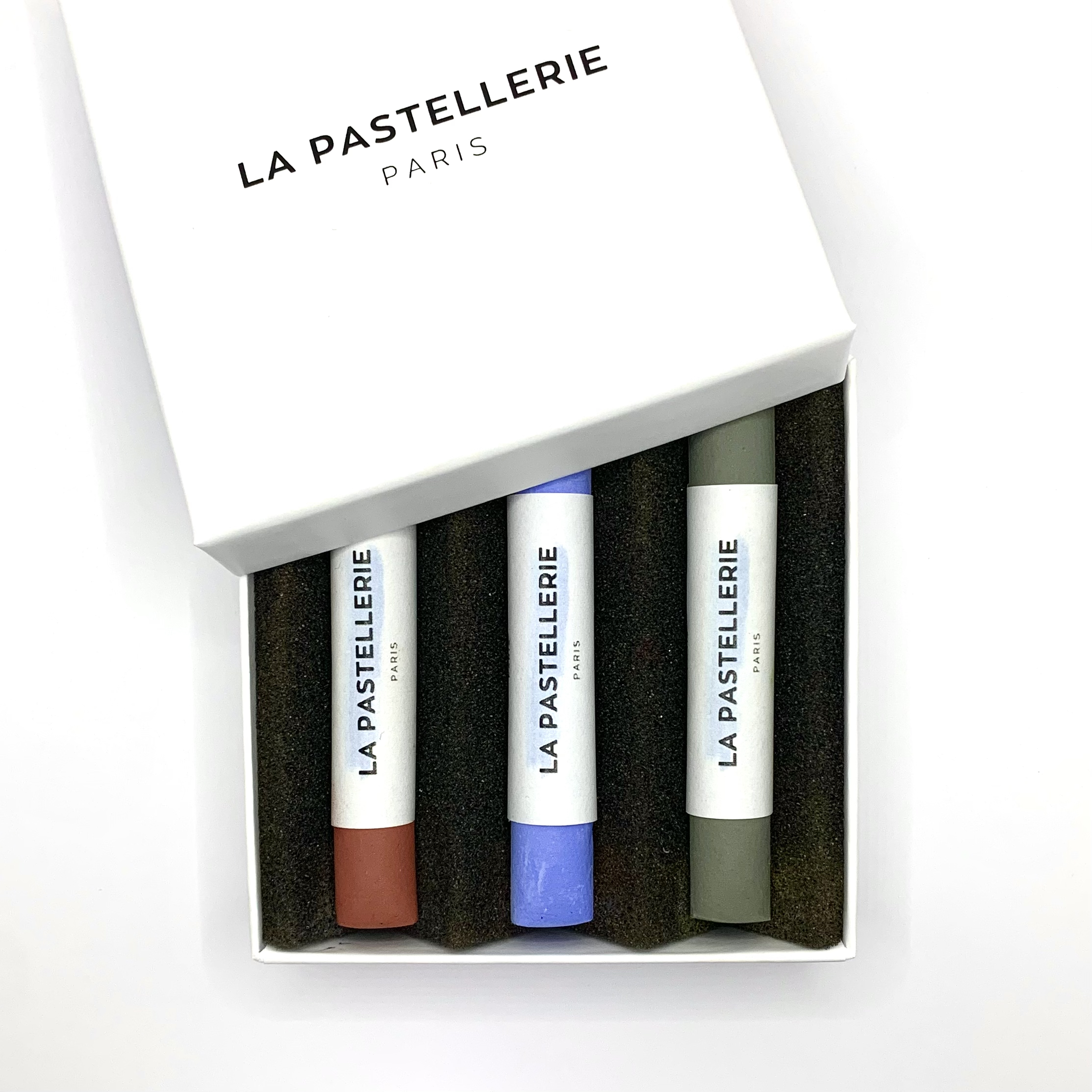 Coffret de 3 pastels "Jardin secret"