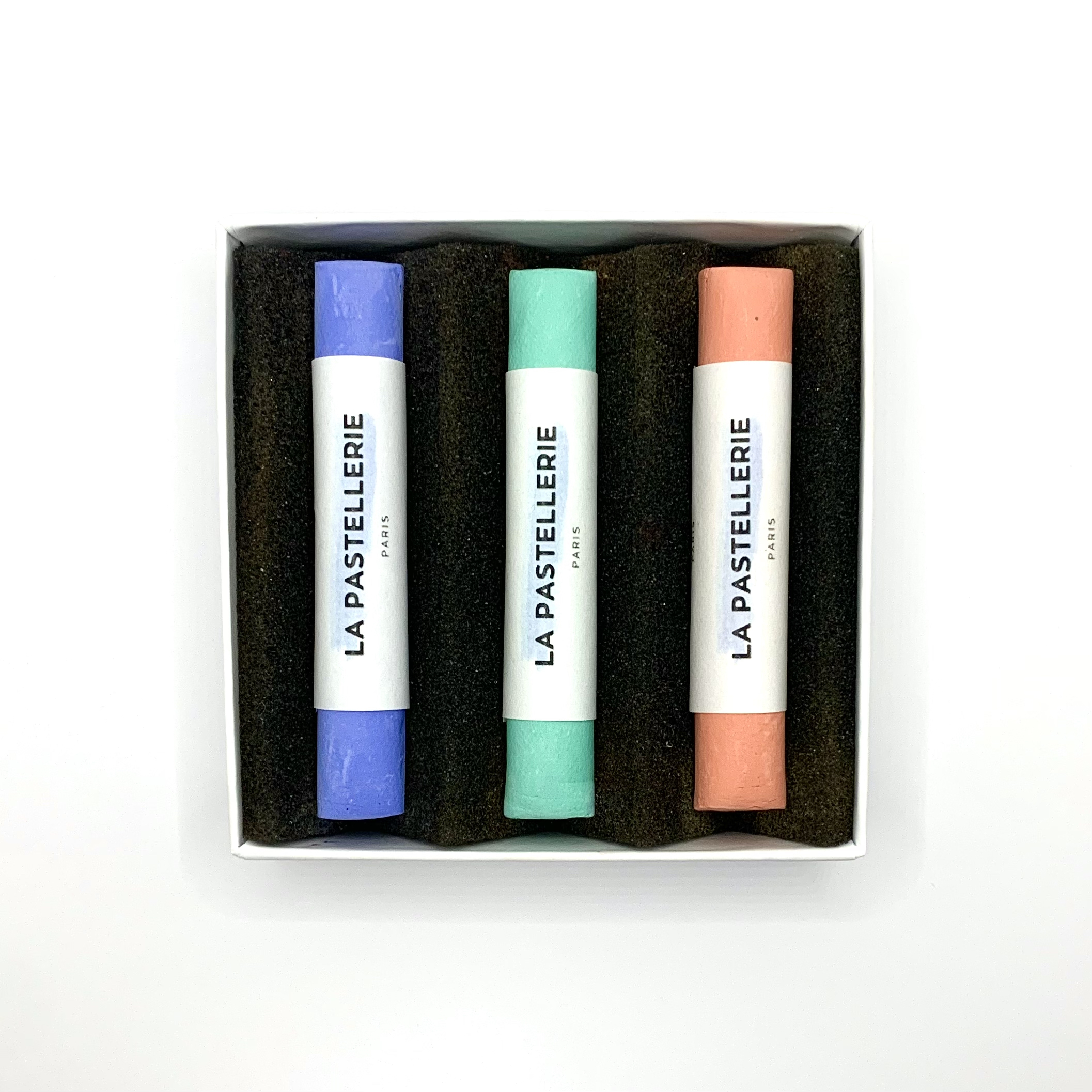 Coffret de 3 pastels "Harmonie poudrée"
