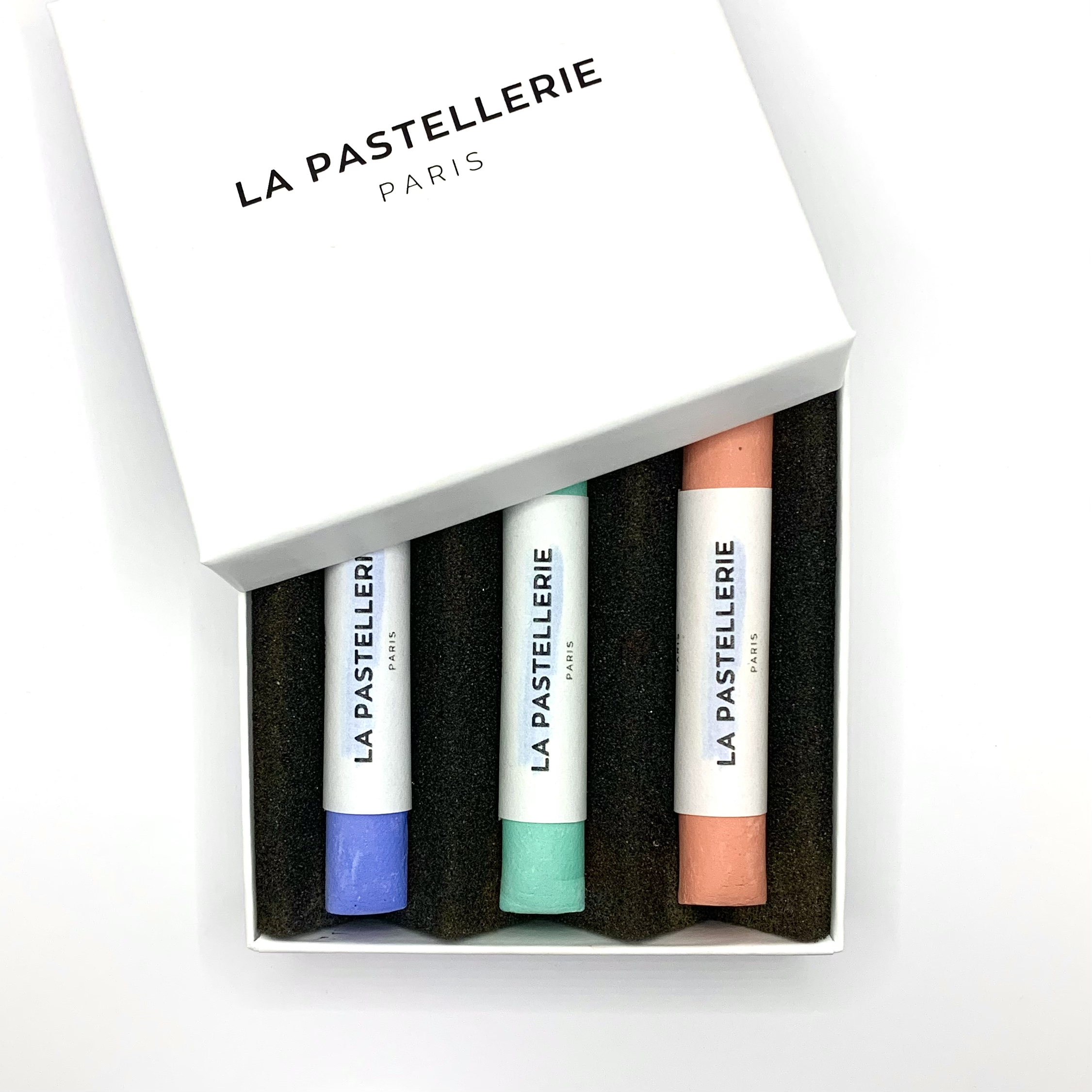 Coffret de 3 pastels "Harmonie poudrée"