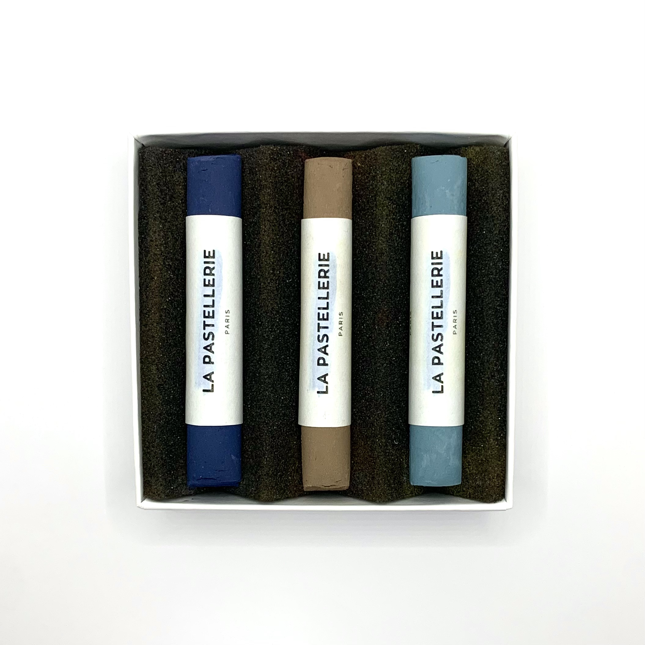 Coffret de 3 pastels "Reflets terrestres"