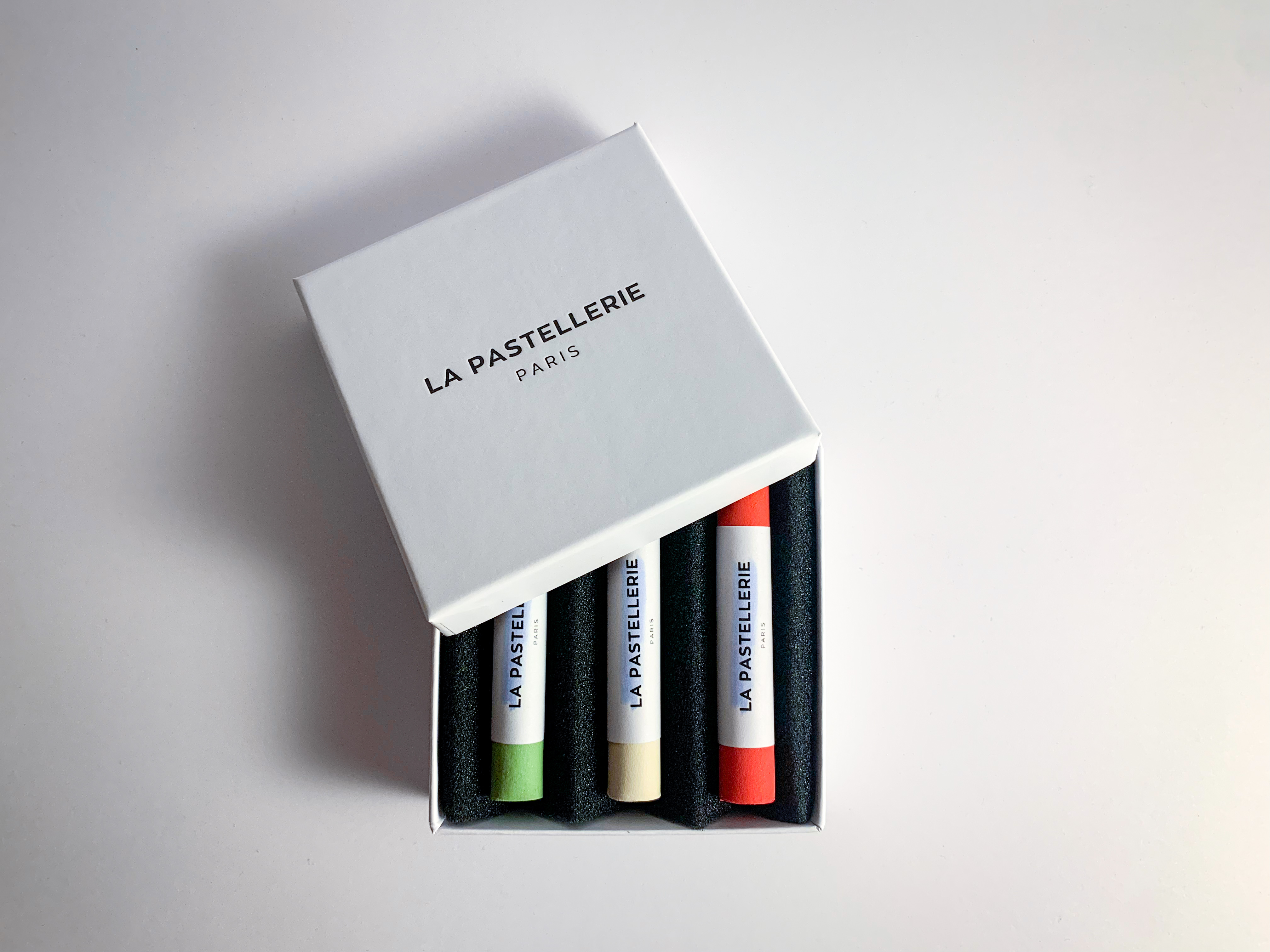 Coffret de 3 pastels "Cecily Green"