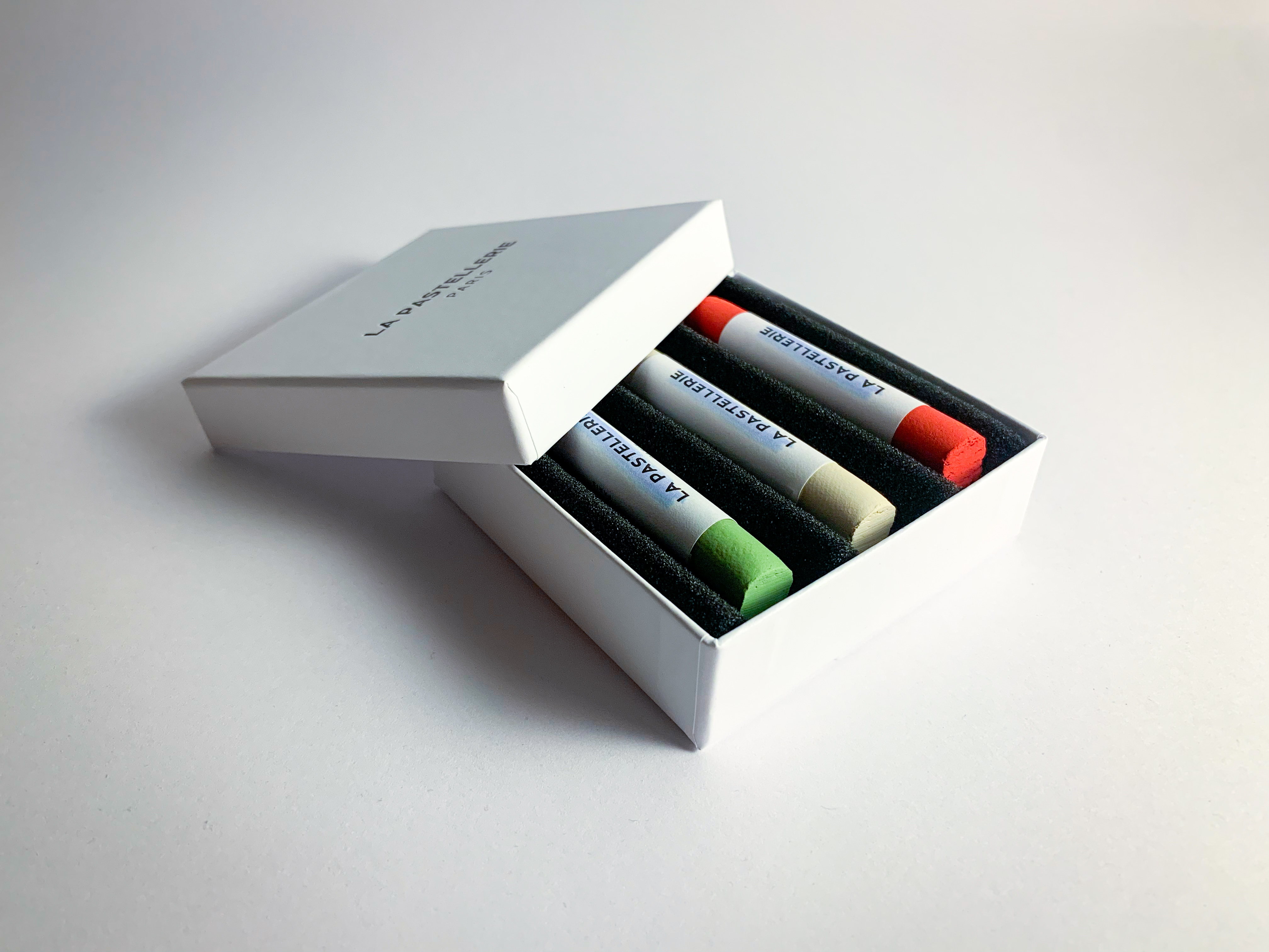 Coffret de 3 pastels "Cecily Green"