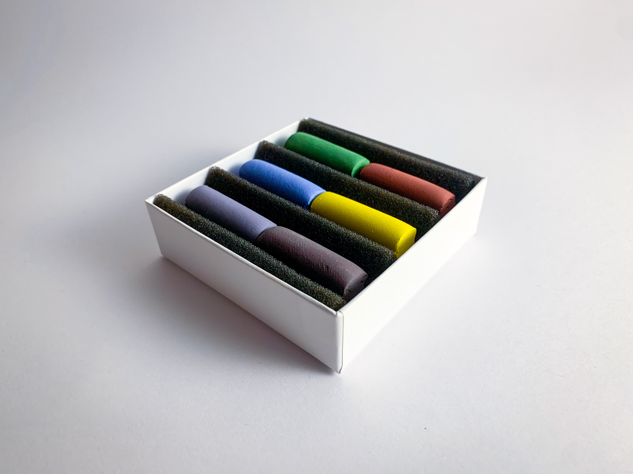 Coffret de 6 demi-bâtons "Lumières de Parme"