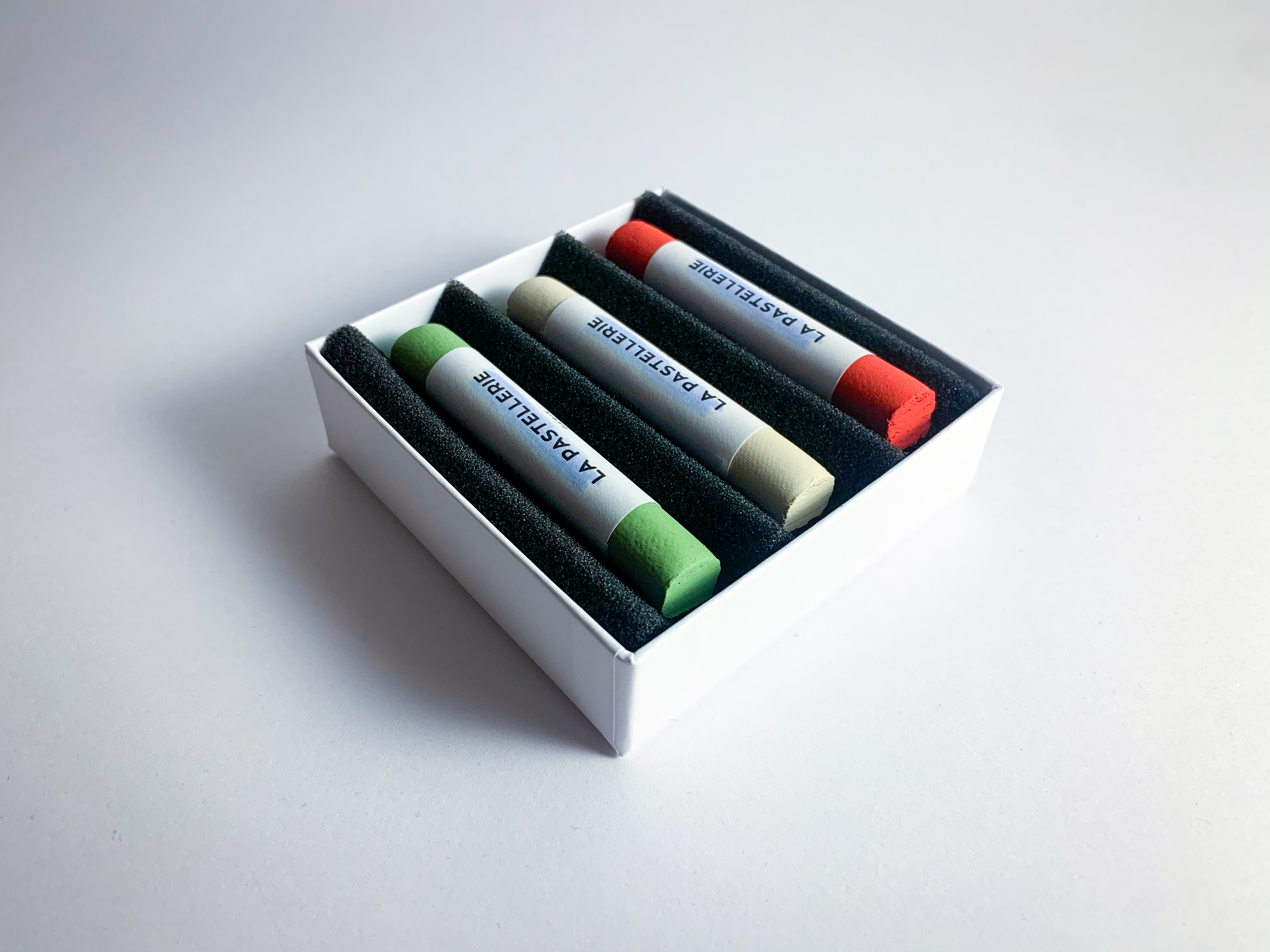 Coffret de 3 pastels "Cecily Green"