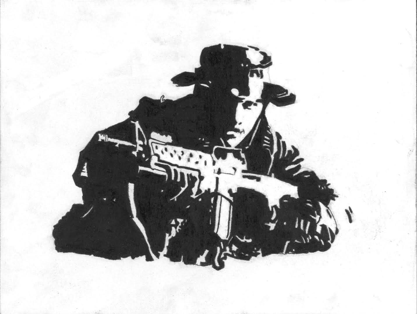 Emerging from the Shadows (Print)