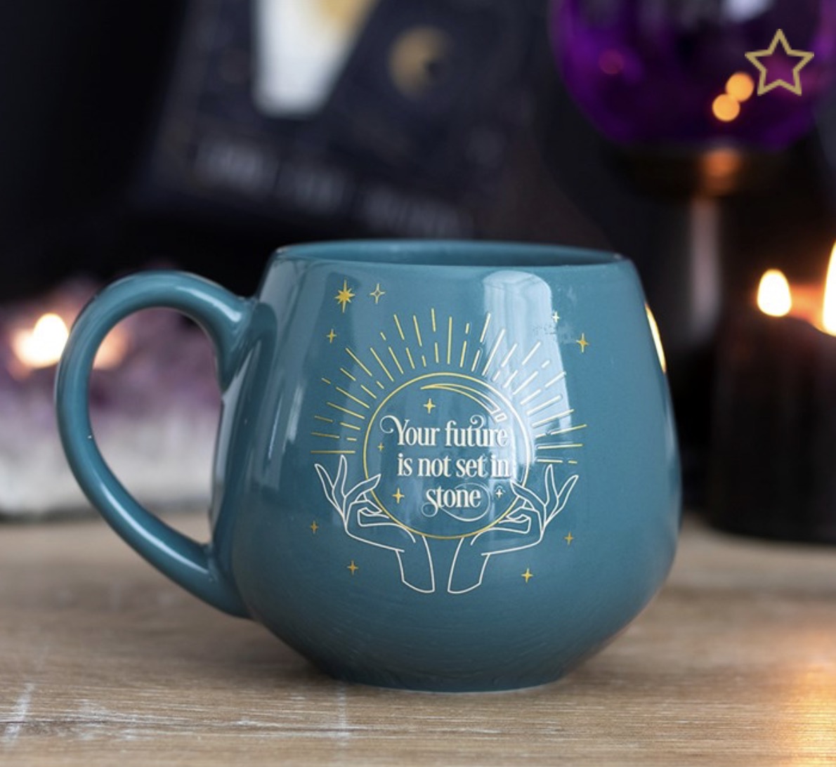 Green Fortune Teller Colour Changing Mug