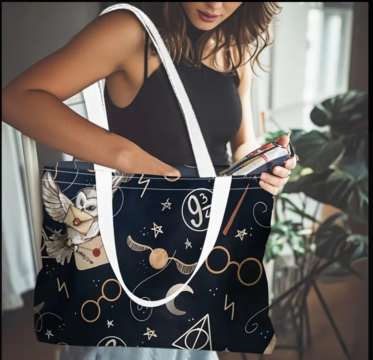 Harry Potter Themed Tote Bags