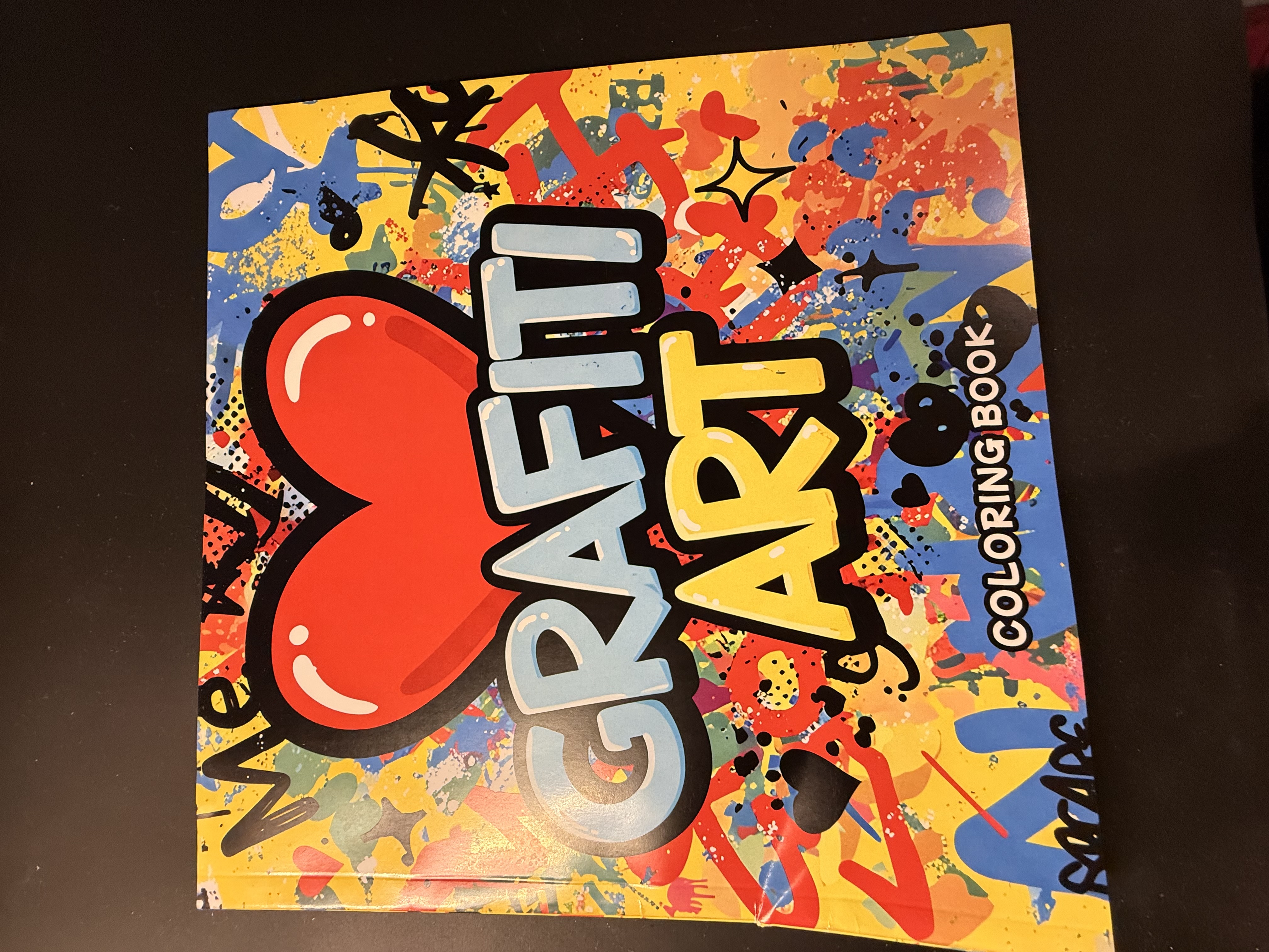 Graffiti Art Colouring Book