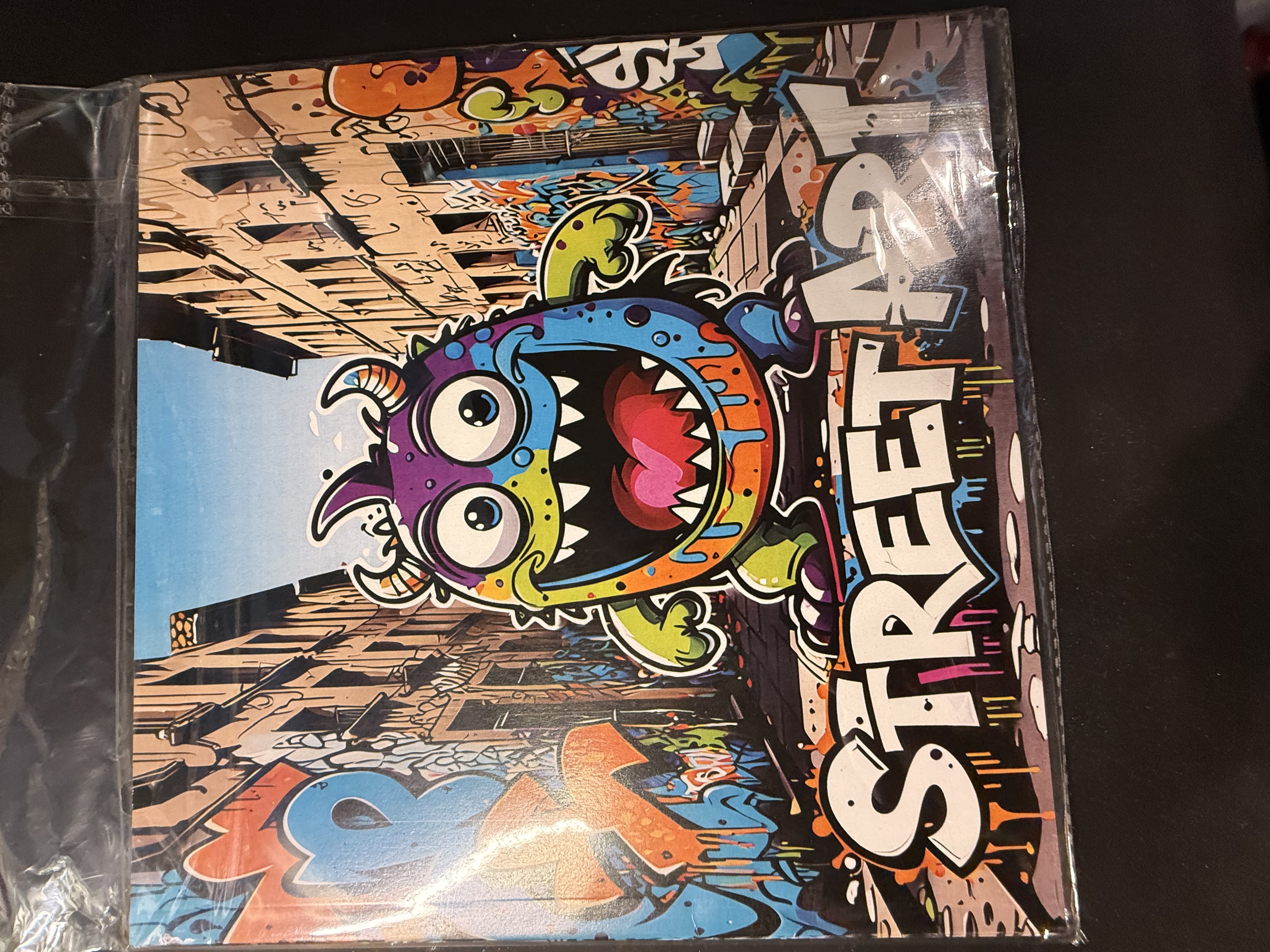 Street Art Colouring Book