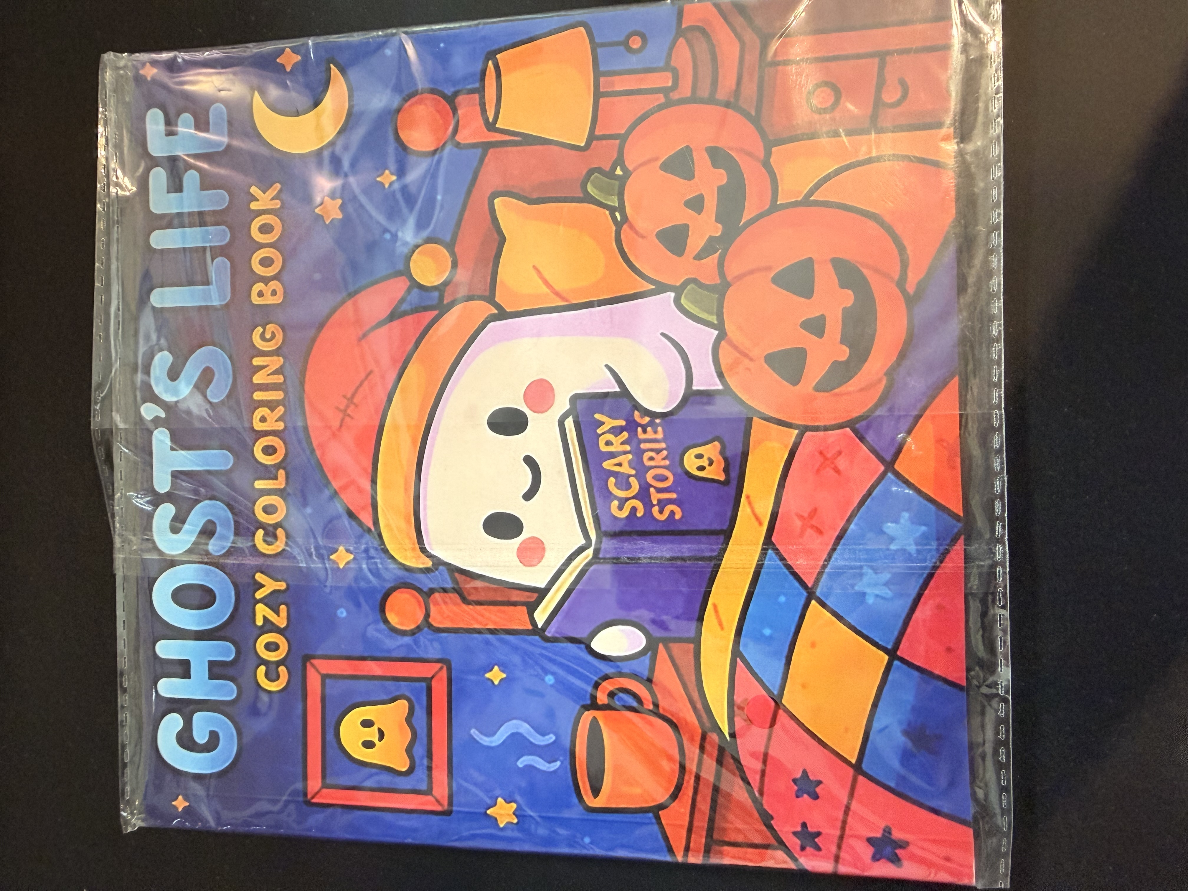 Ghost’s Life Cozy Coloring Book