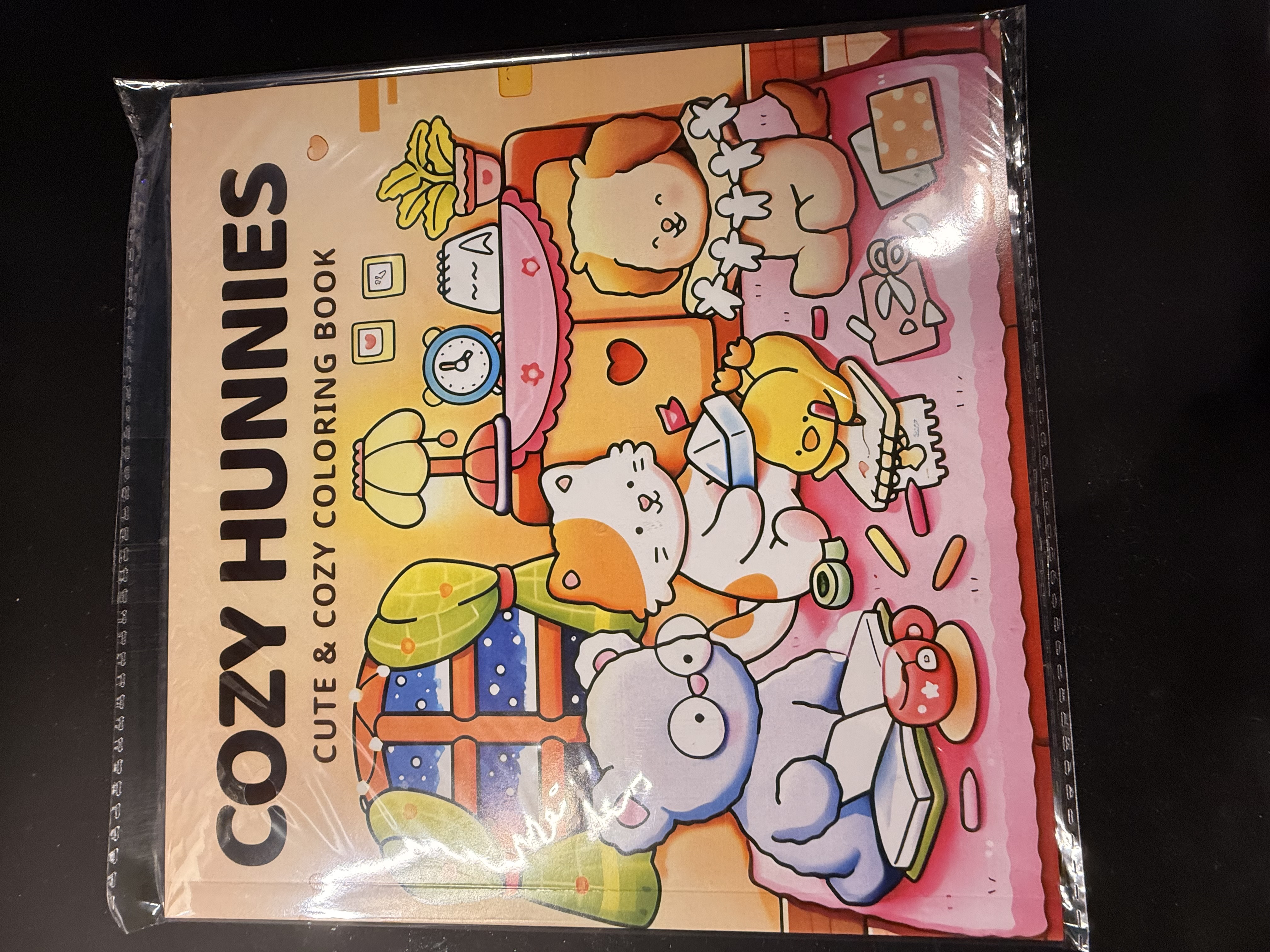 Cozy Hunnies Colouring Book