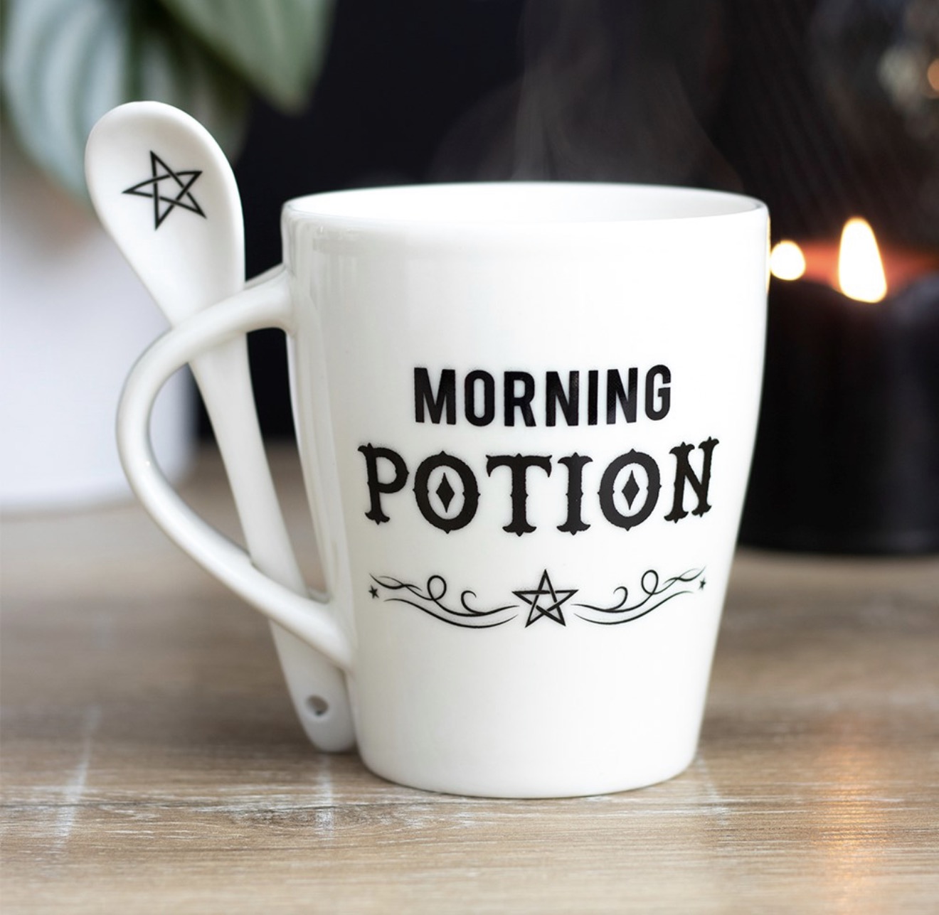 Morning Potion Mug and Spoon Set